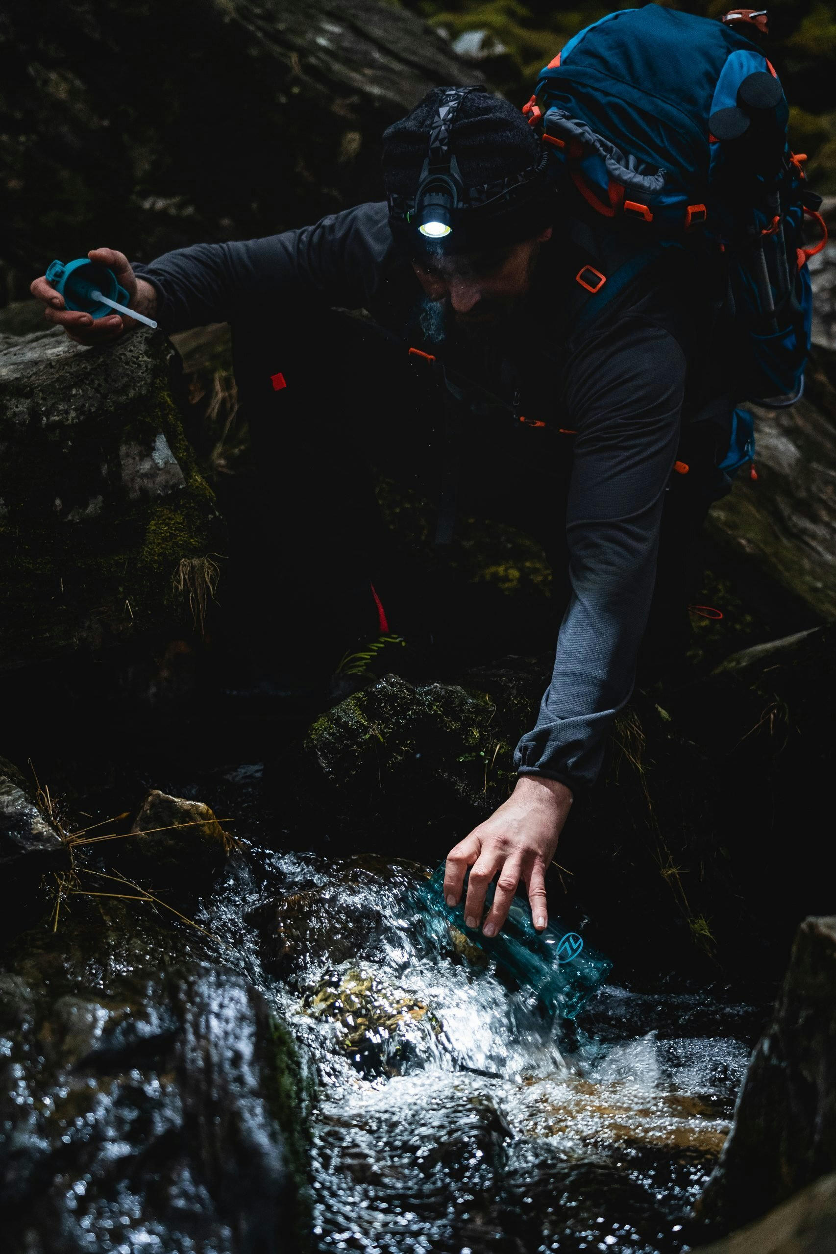 Фонарь налобный Highlander Polaris 550 Rechargable Head Torch Black (TOR195) фото 6