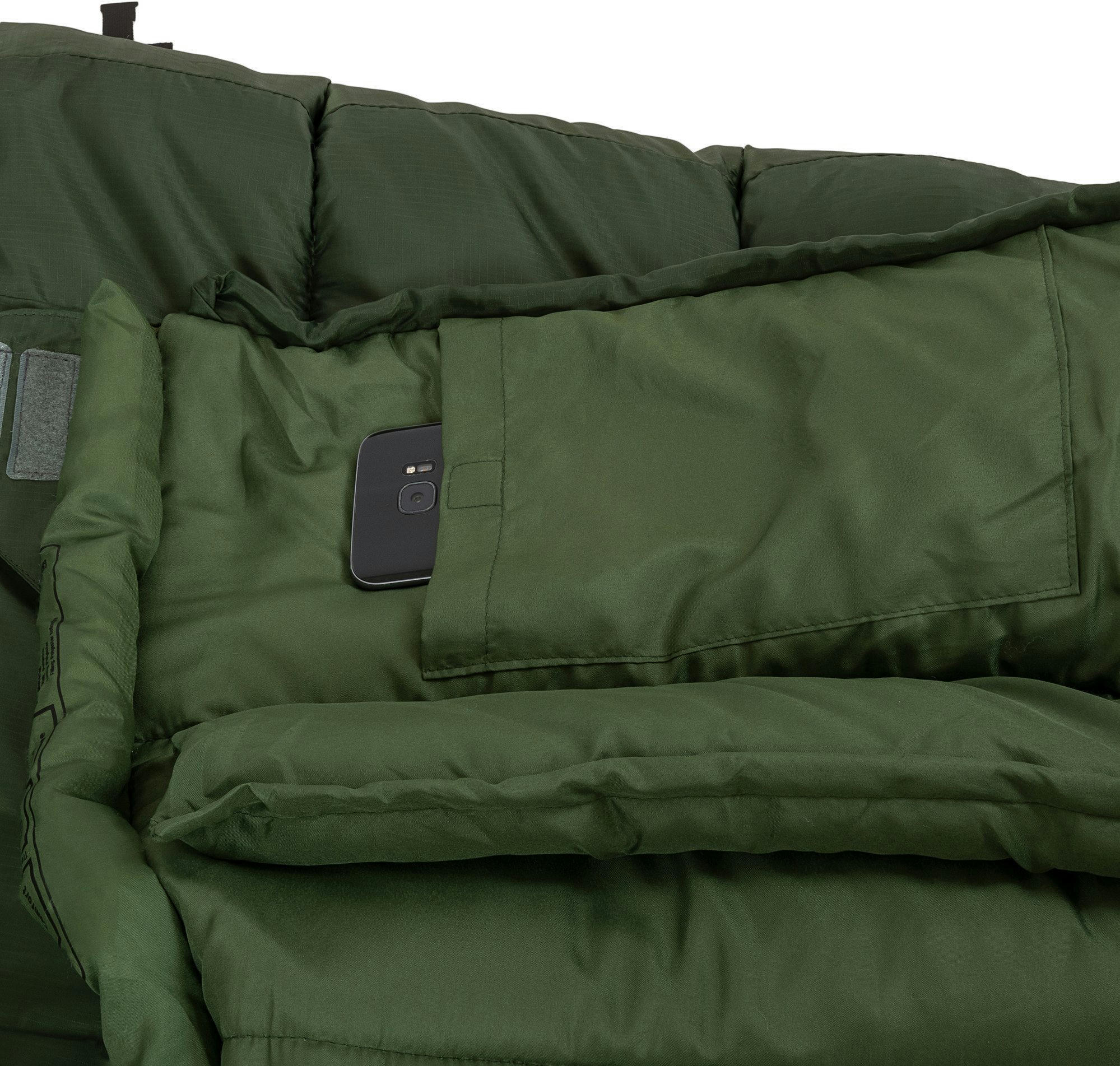 Спальный мешок Highlander Phoenix Ember 250/-3°C Olive Green Left (SB243-OG) фото 5