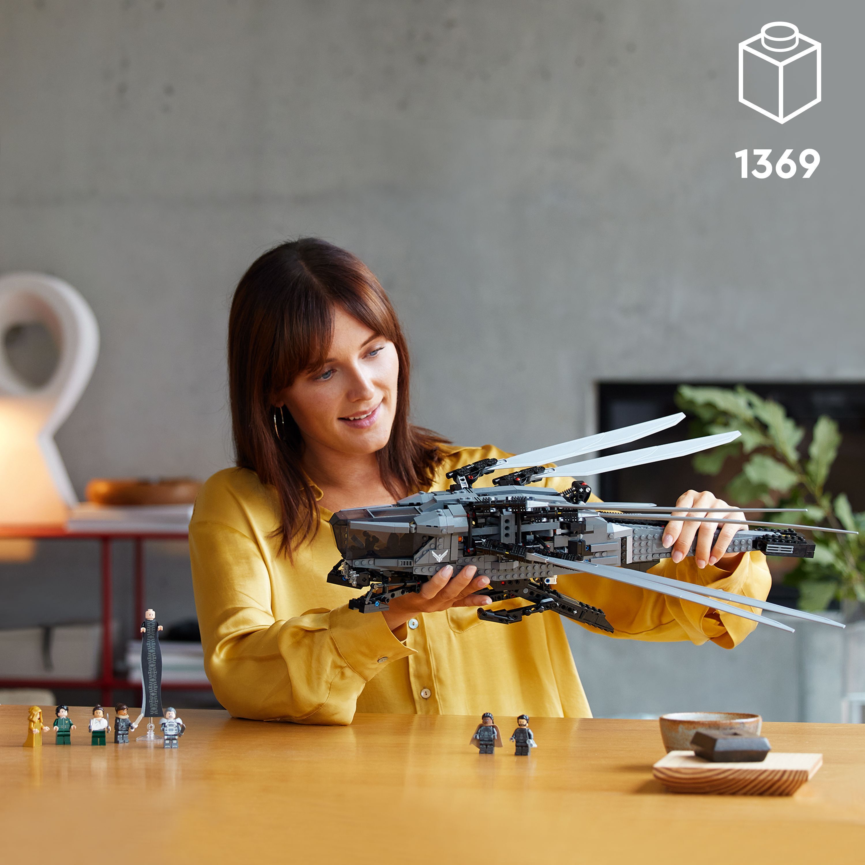 LEGO 10327 Icons Дюна, Королевский орнитоптер Атрейдесов фото 3