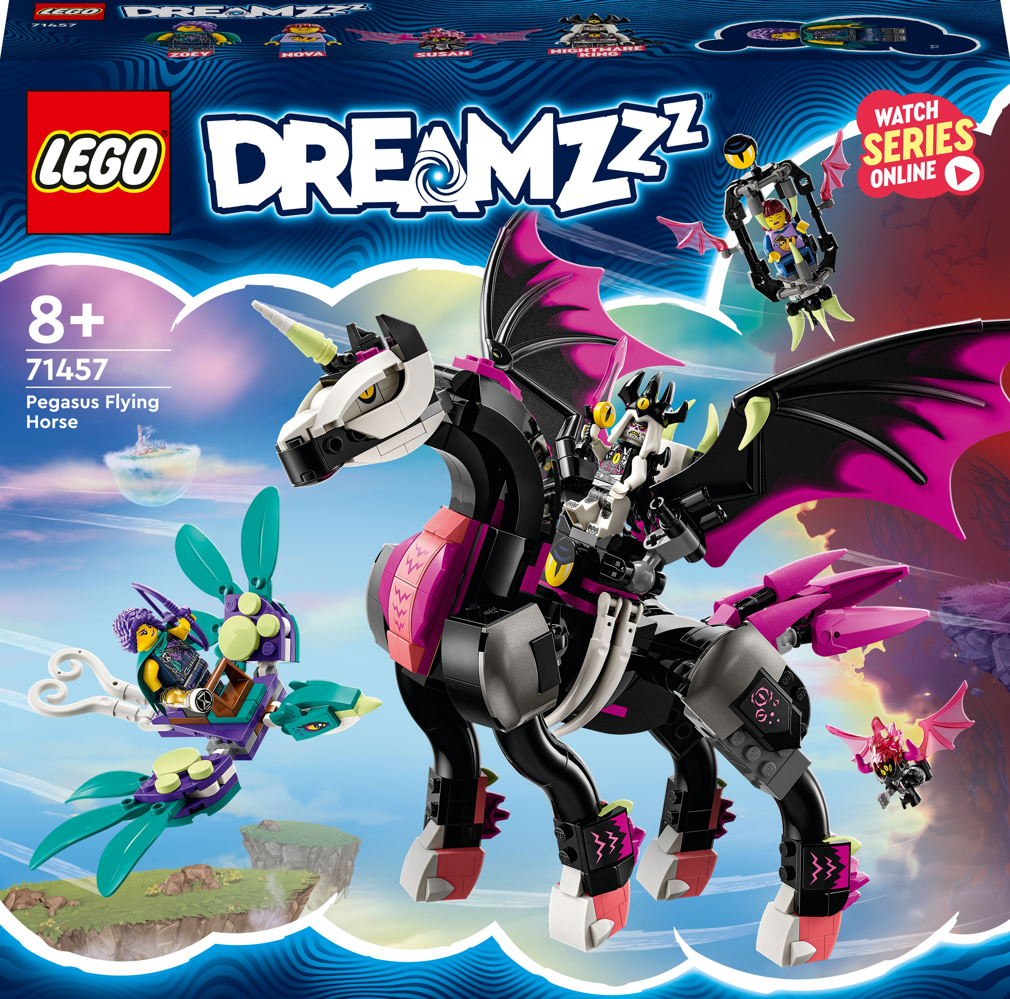 LEGO 71457 Dreamzzz Летучая лошадь Пегас фото 2