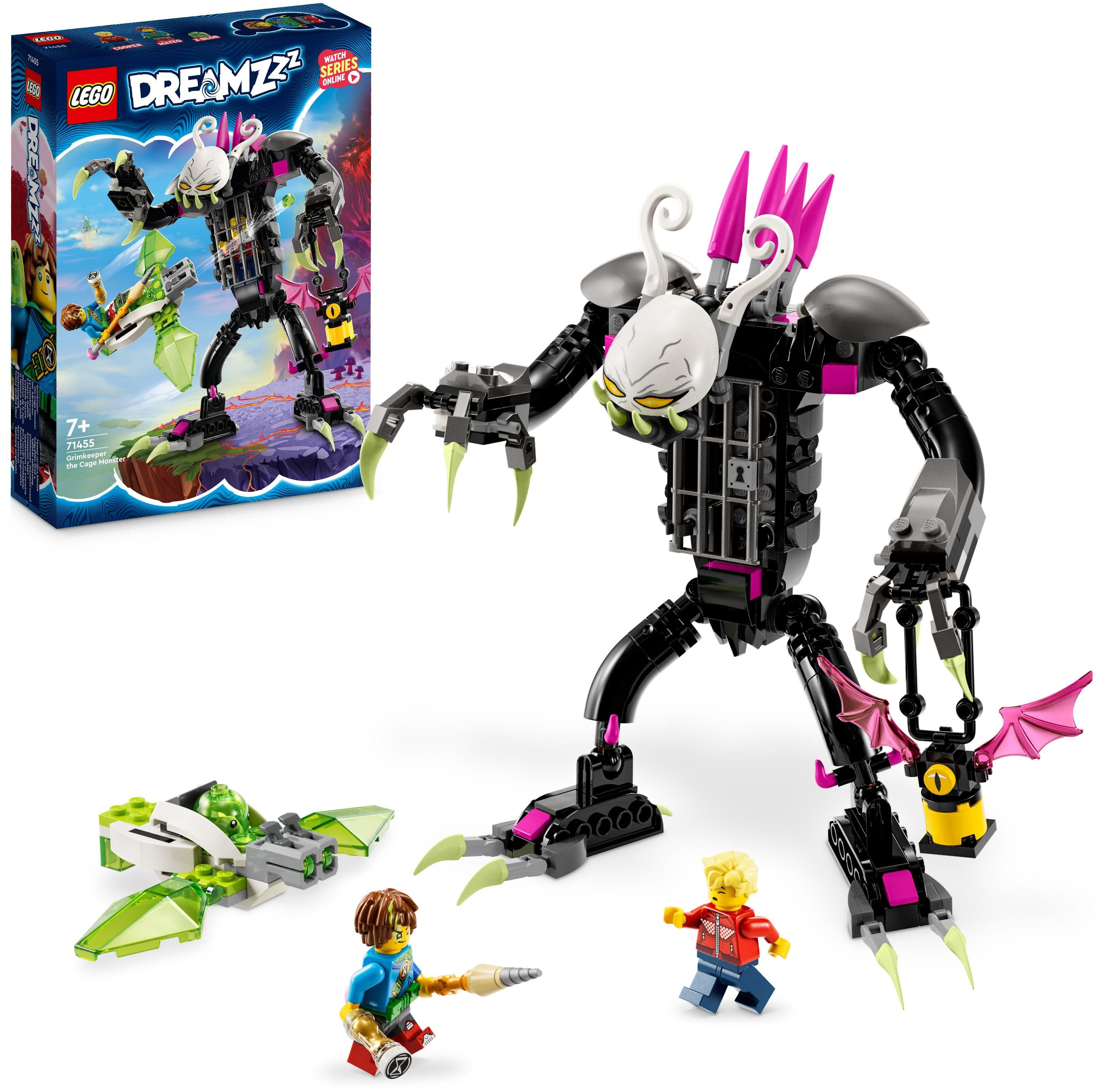 LEGO 71455 Dreamzzz Гримкипер, монстр с клеткой фото 24