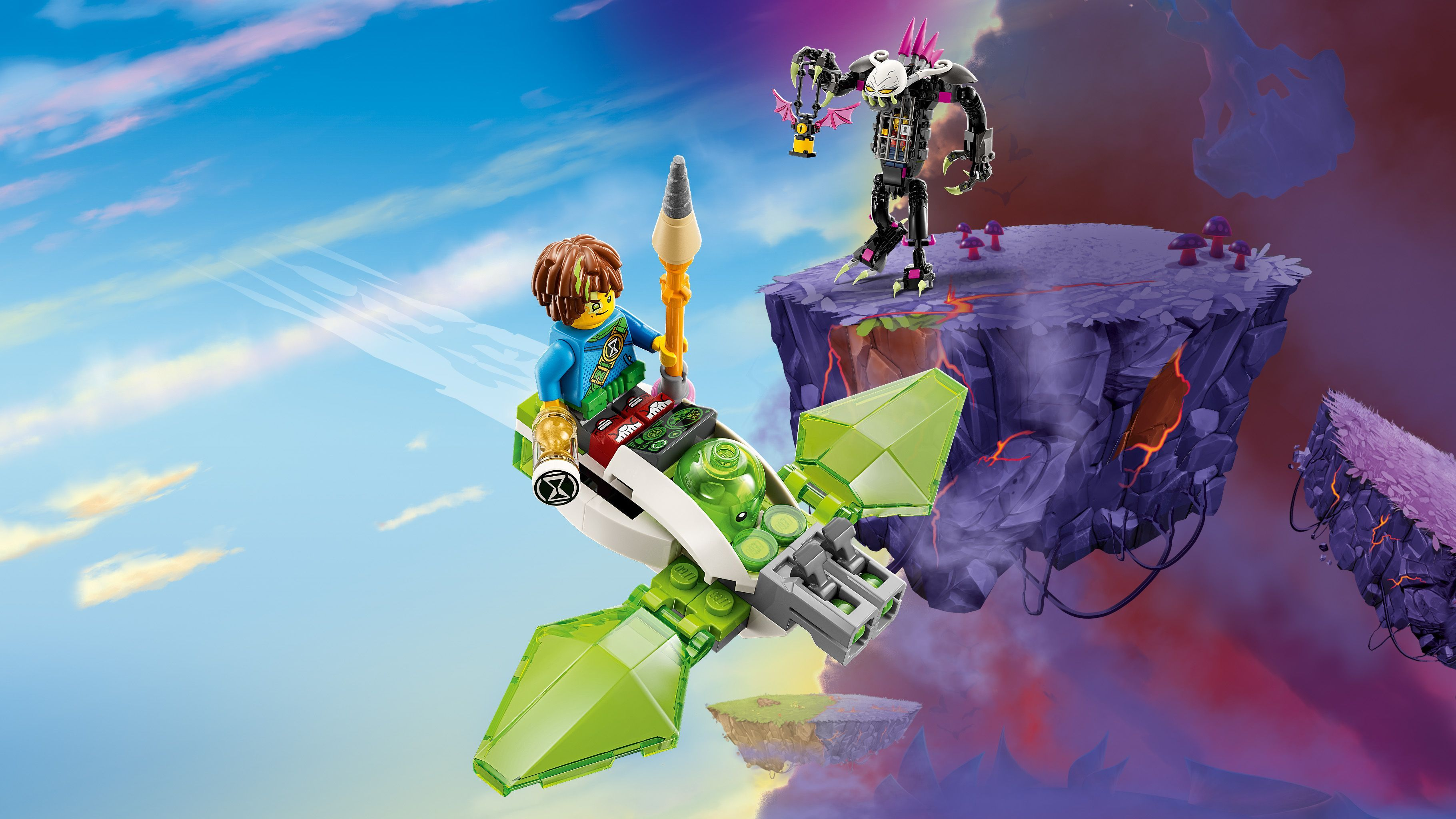 LEGO 71455 Dreamzzz Гримкипер, монстр с клеткой фото 16