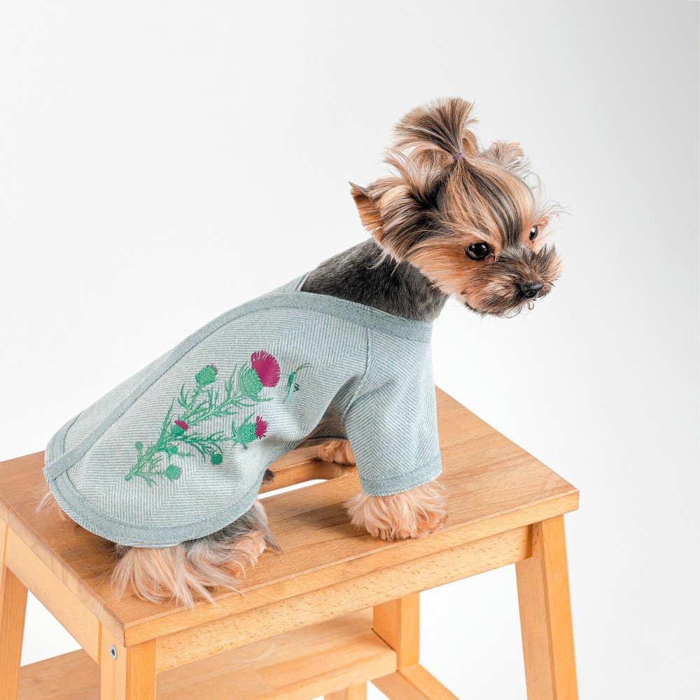 Кардиган для собак Pet Fashion Denis розмір XS м`ятнийфото6