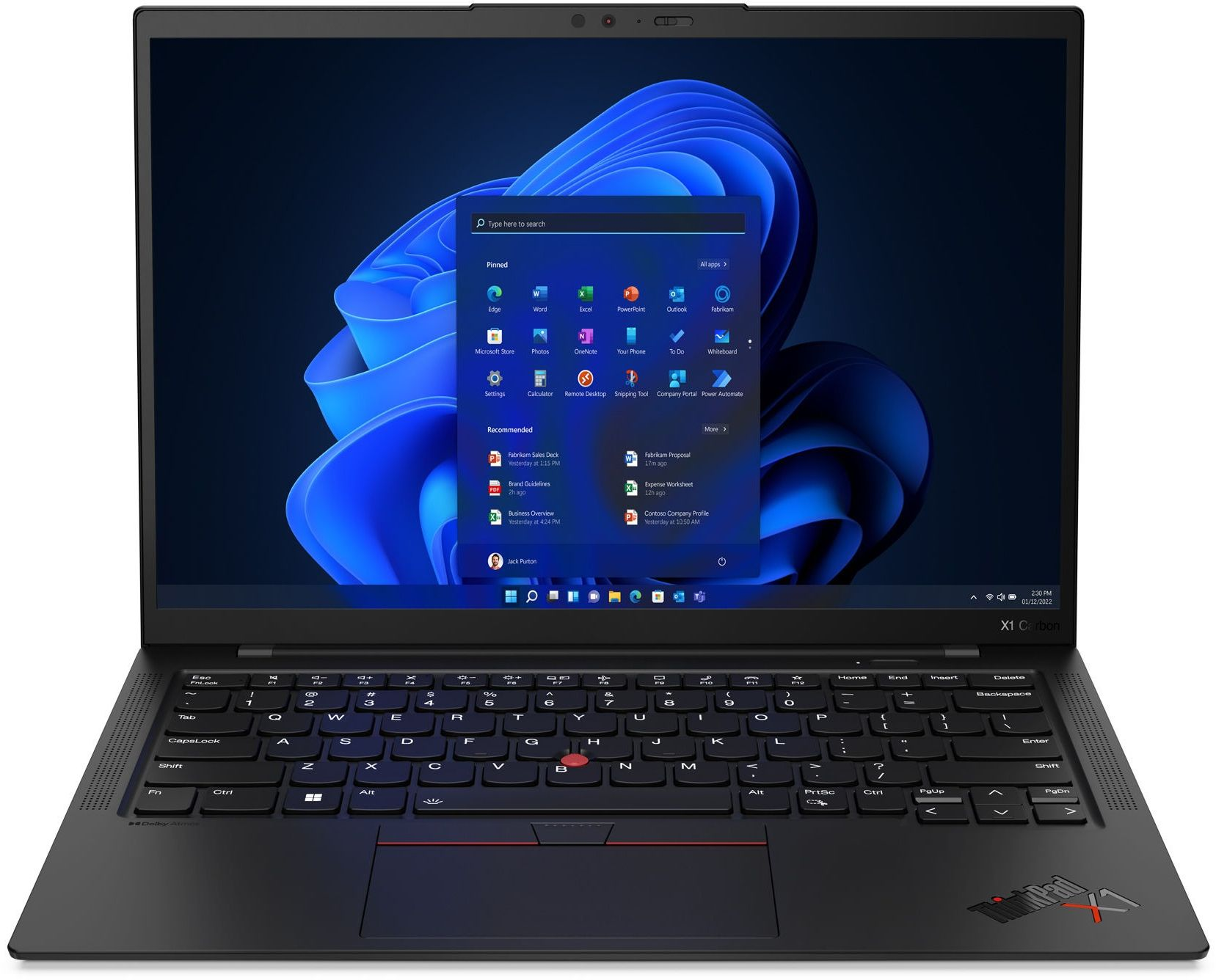 Ноутбук LENOVO ThinkPad X1 Carbon-G11 OLED (21HM0067RA)фото2