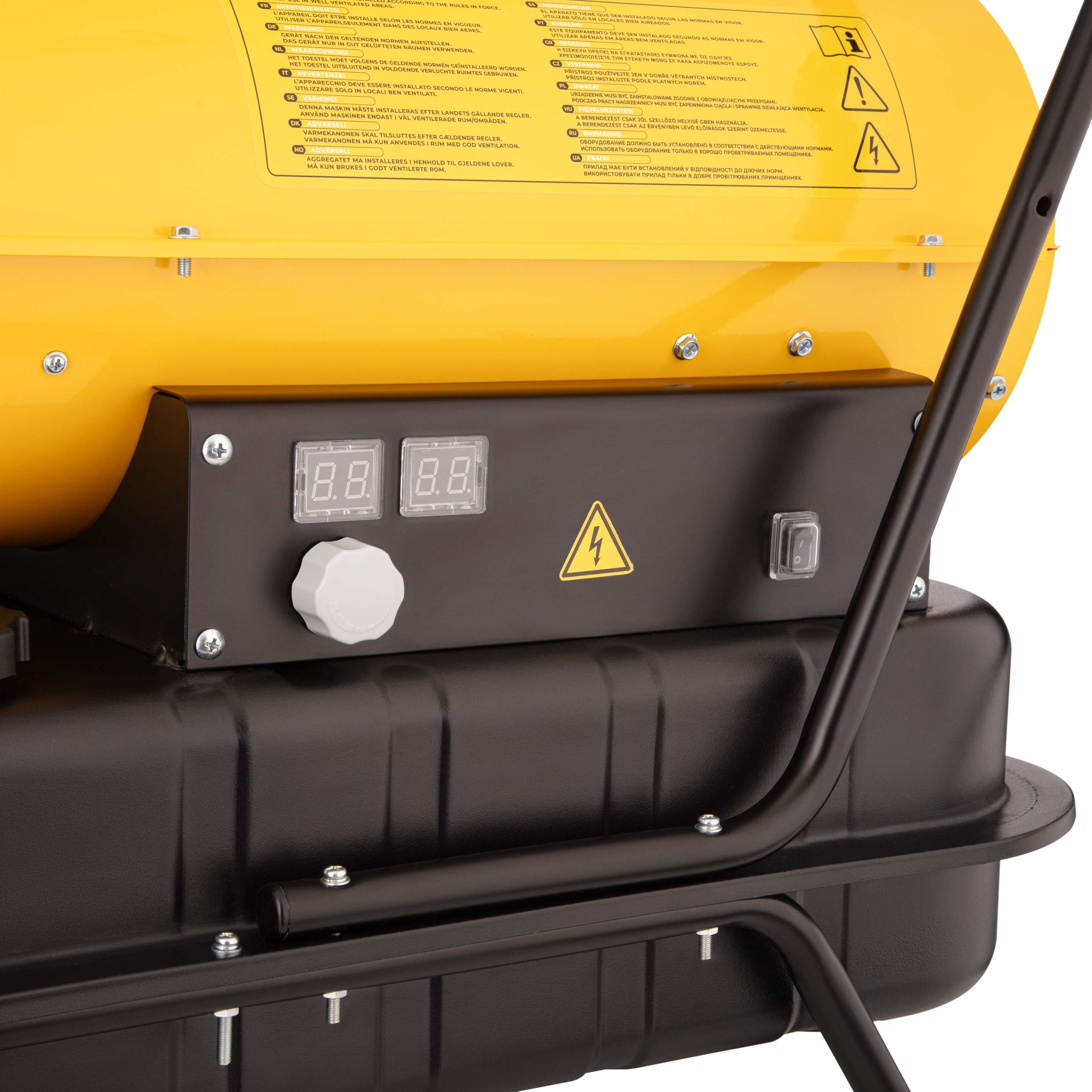 Теплова гармата дизель/гас 2E прямого нагріву 30кВт (2E-DH30750)фото8