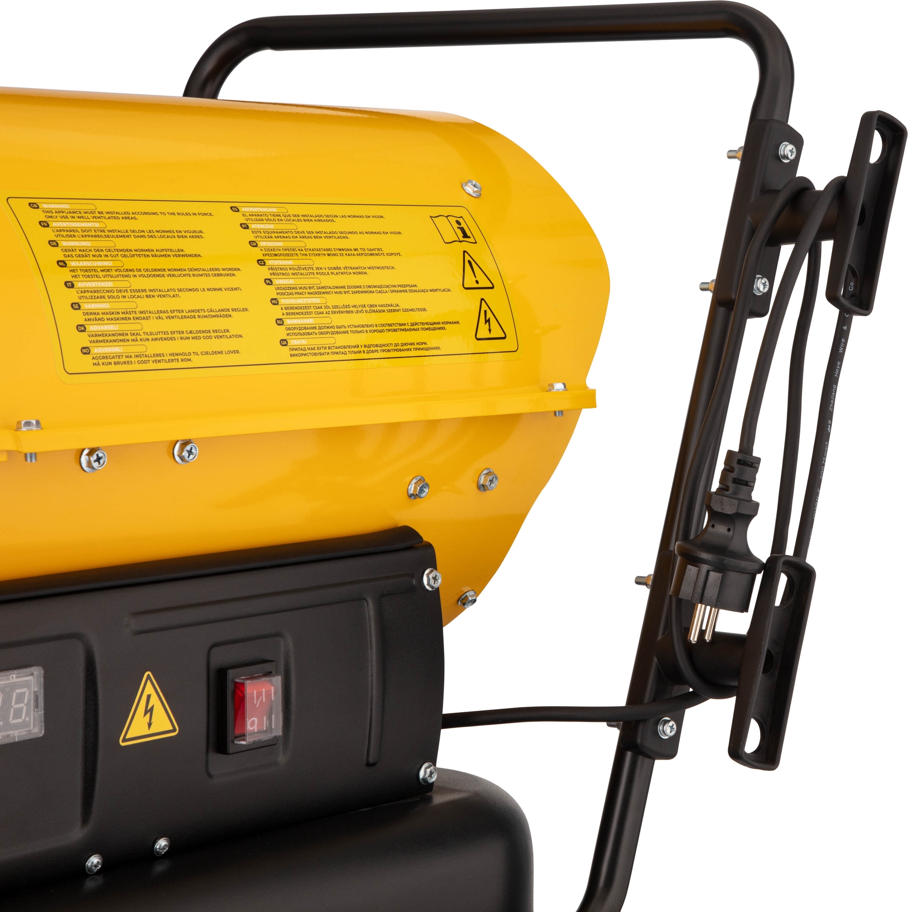 Теплова гармата дизель/гас 2E непрямого нагріву 30 кВт (2E-DHI30780)фото11