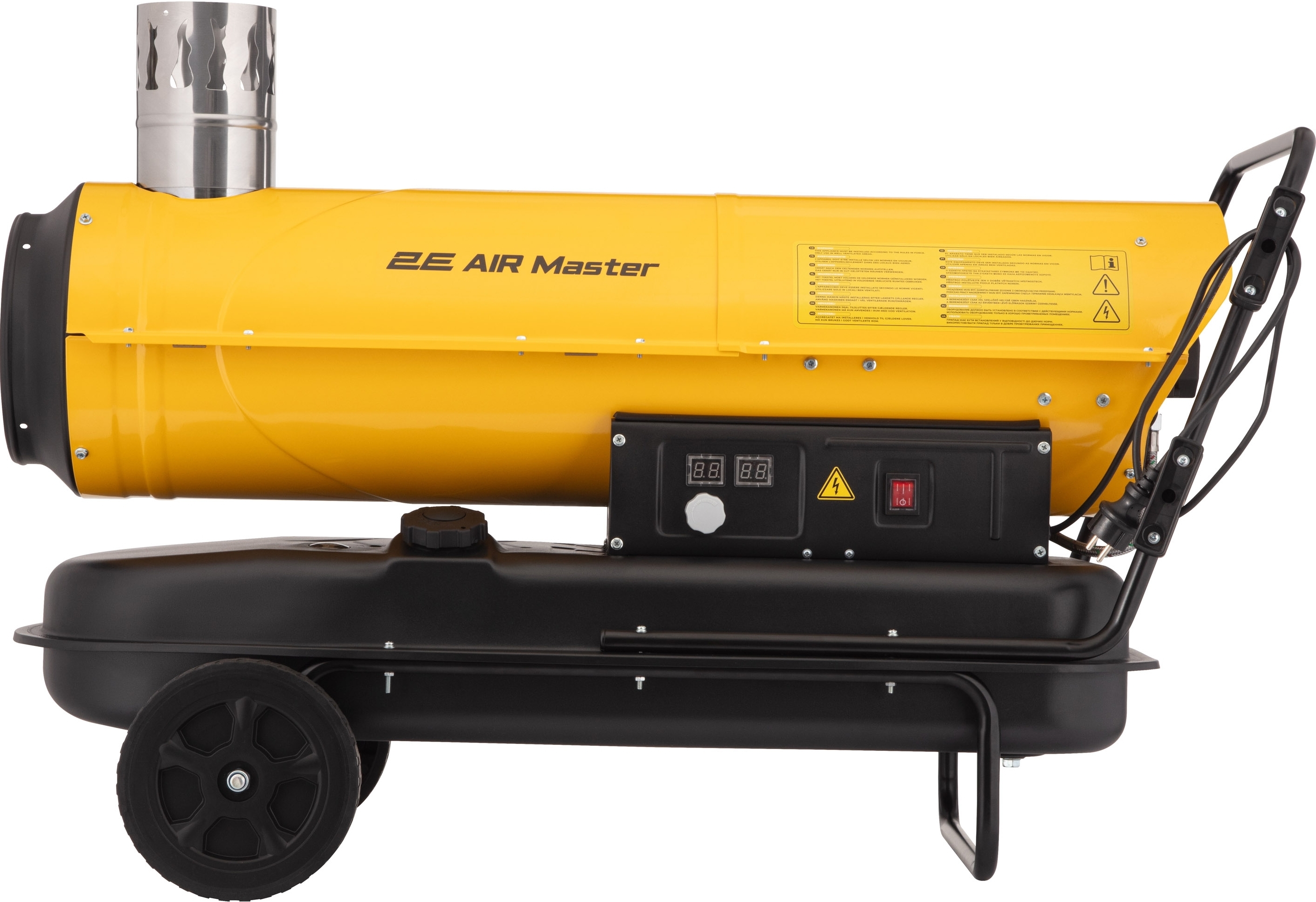 Теплова гармата дизель/гас 2E непрямого нагріву 30 кВт (2E-DHI30780)фото3