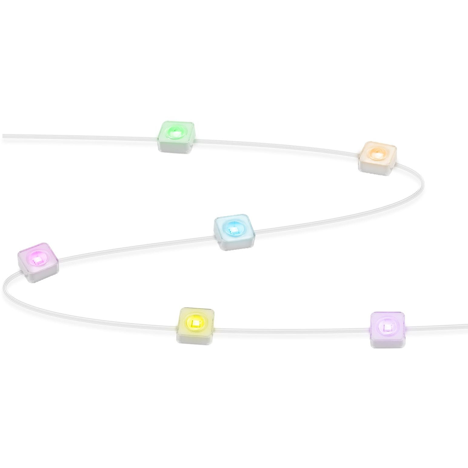 Гірлянда Smart LED Govee H705A Permanent Outdoor Lights RGB, IP67, 30м, прозорий кабель (H705A3D1)фото