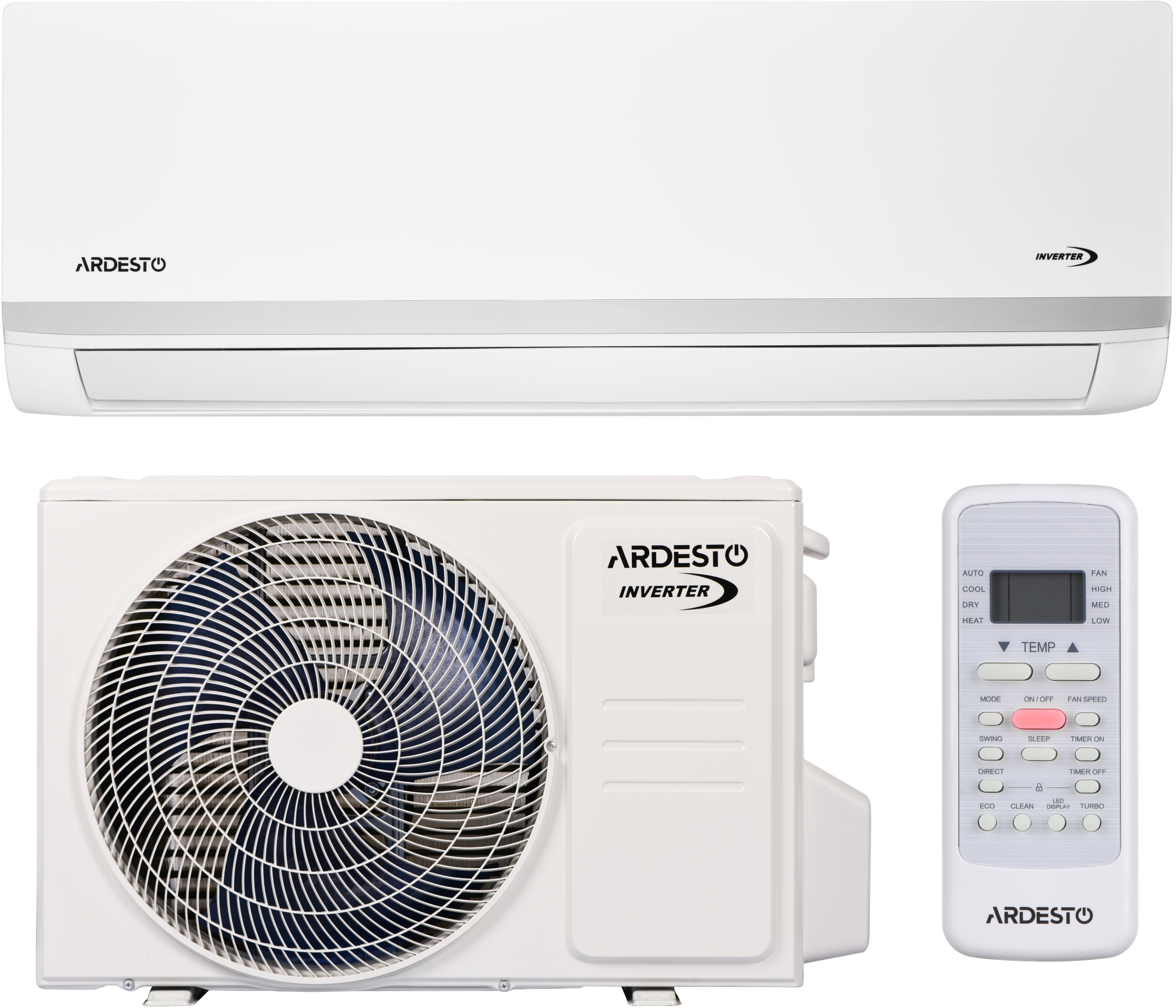 Кондиционер ARDESTO ACM-18INV-R32-WF-AG-S фото 2