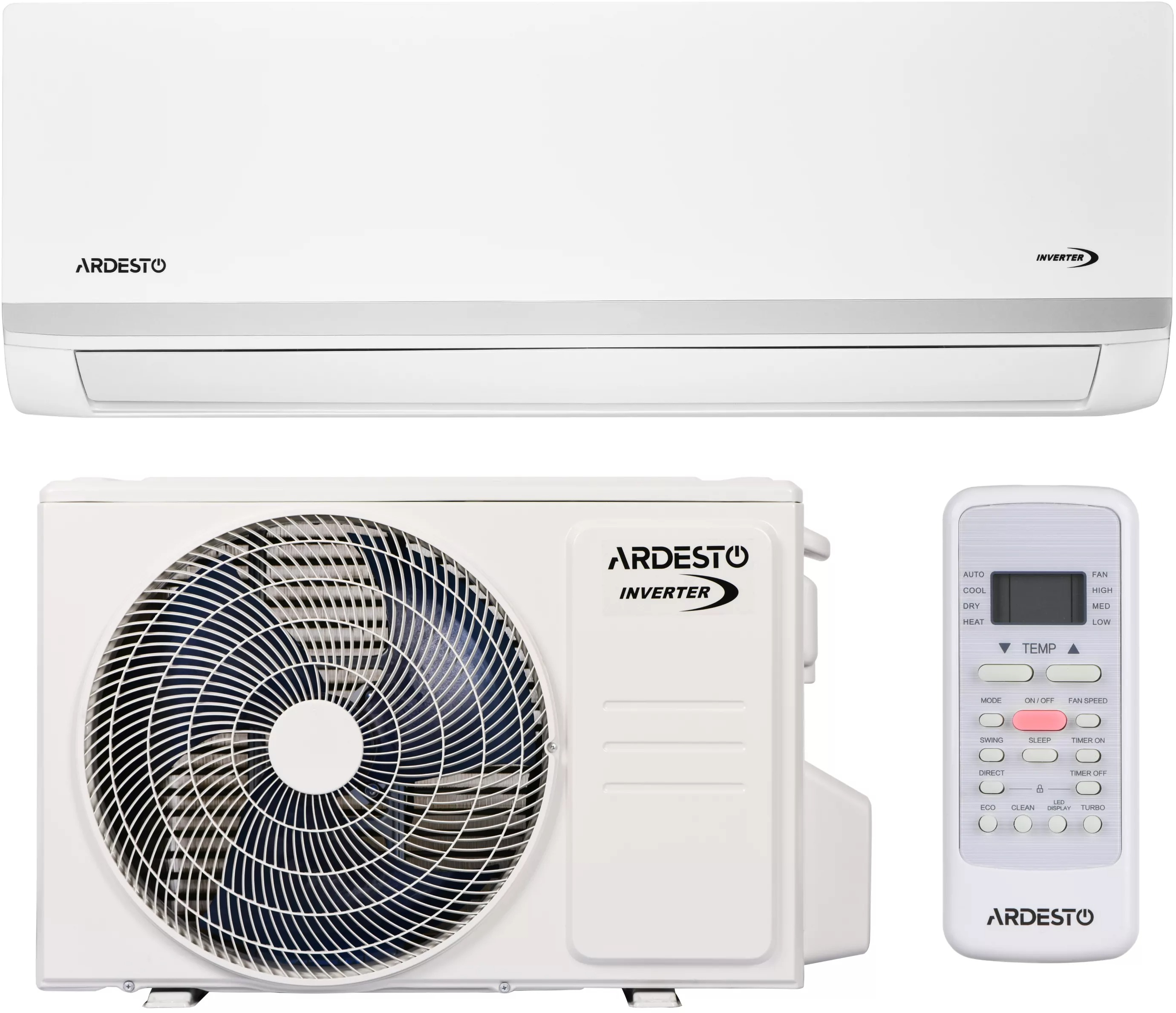 Кондиционер ARDESTO ACM-11INV-R32-WF-AG-S фото 