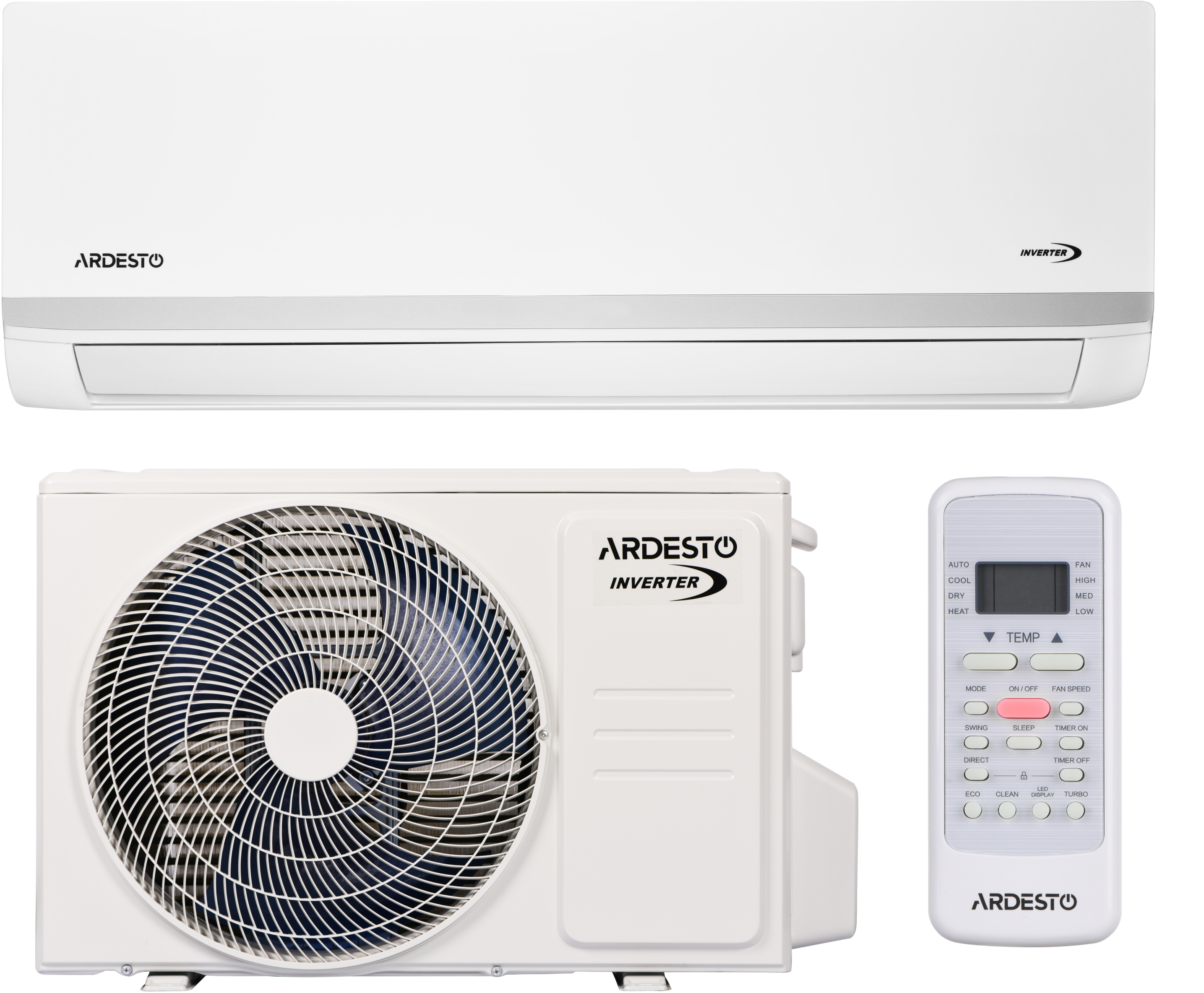 Кондиционер ARDESTO ACM-12ERP-R32-WF-AG-S фото 2