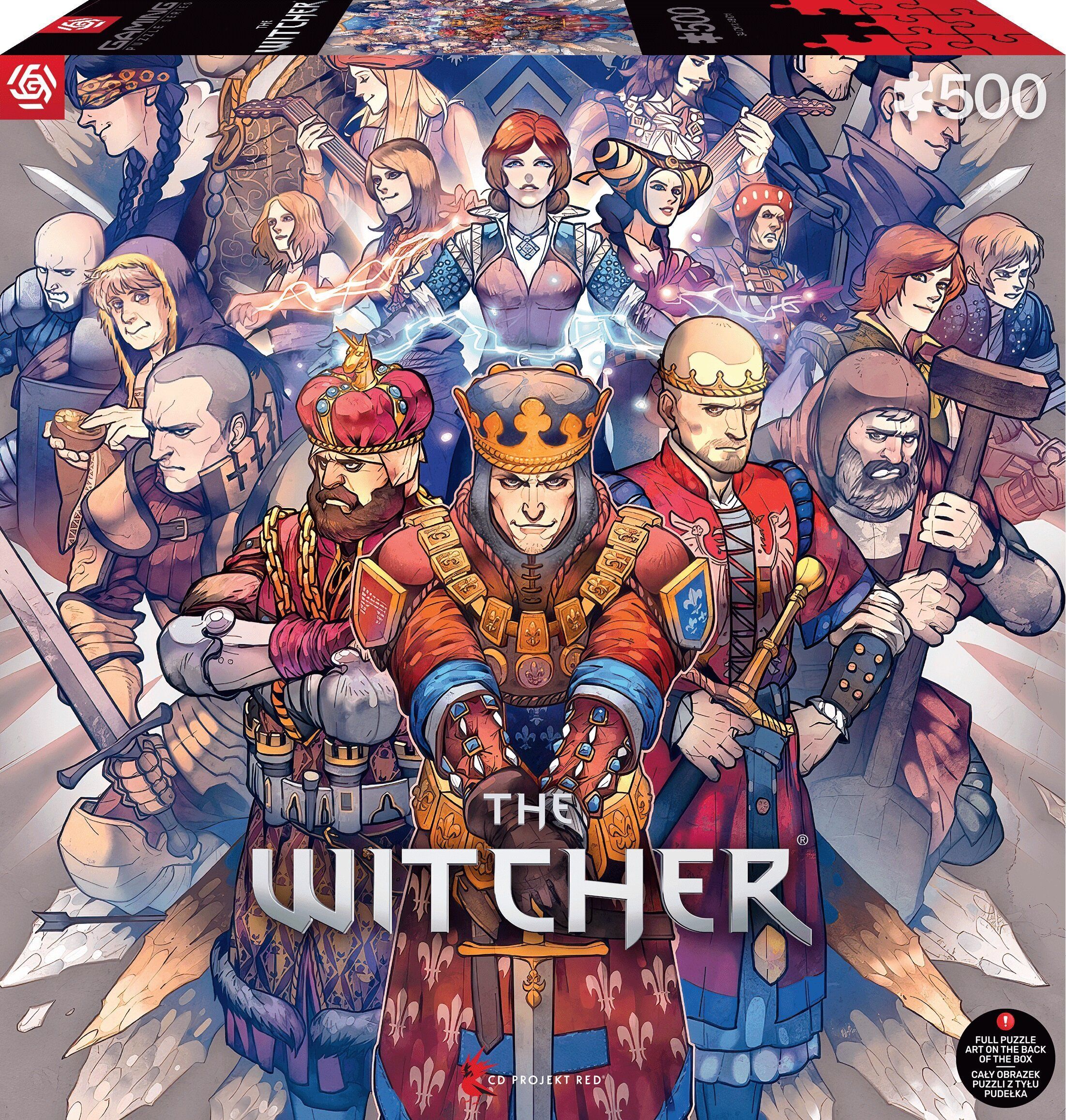 Пазл The Witcher: Northern Realms 500 эл. (5908305246756) фото 4