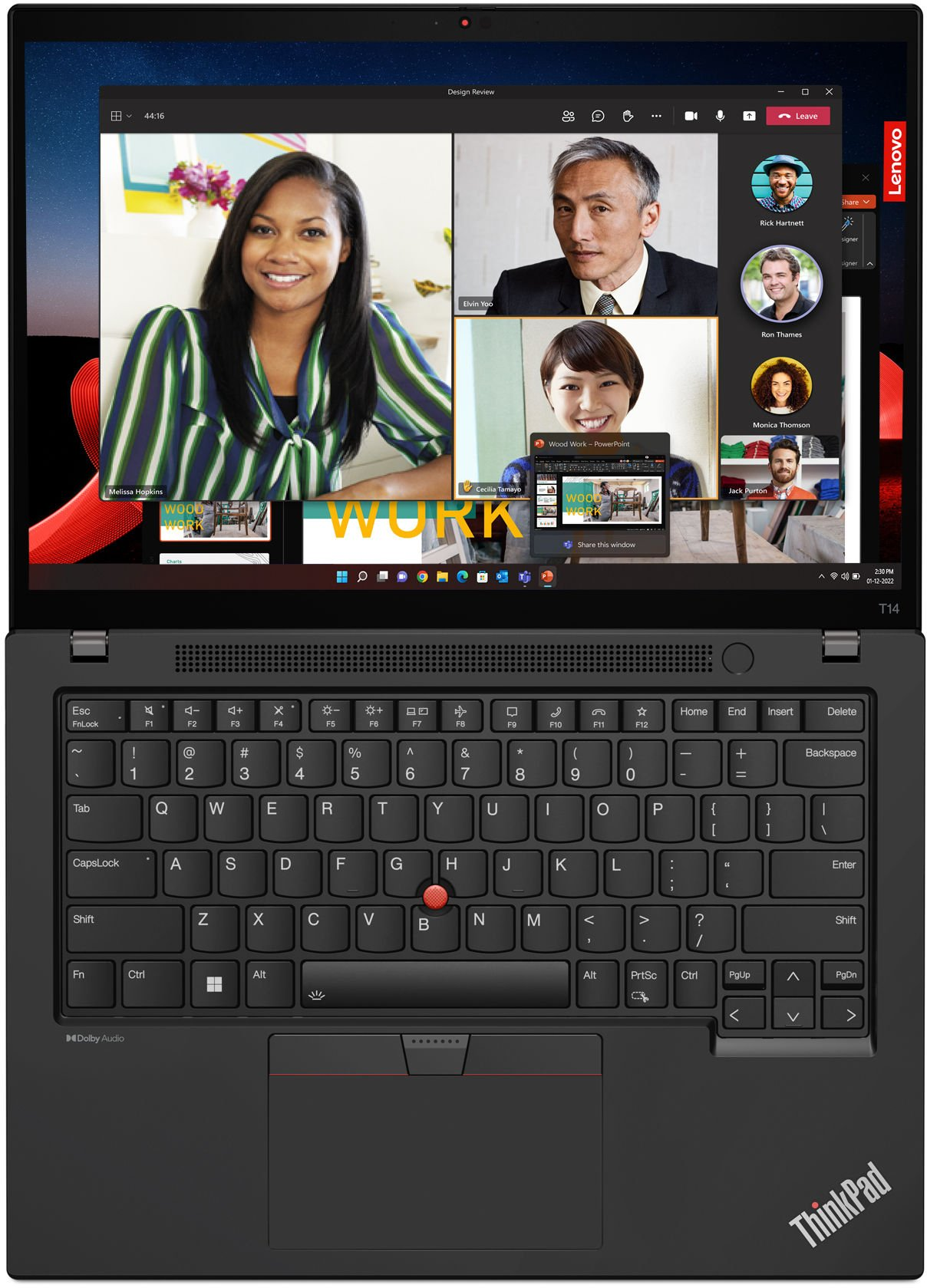 Ноутбук LENOVO ThinkPad T14 G4 T (21HD003XRA) фото 5