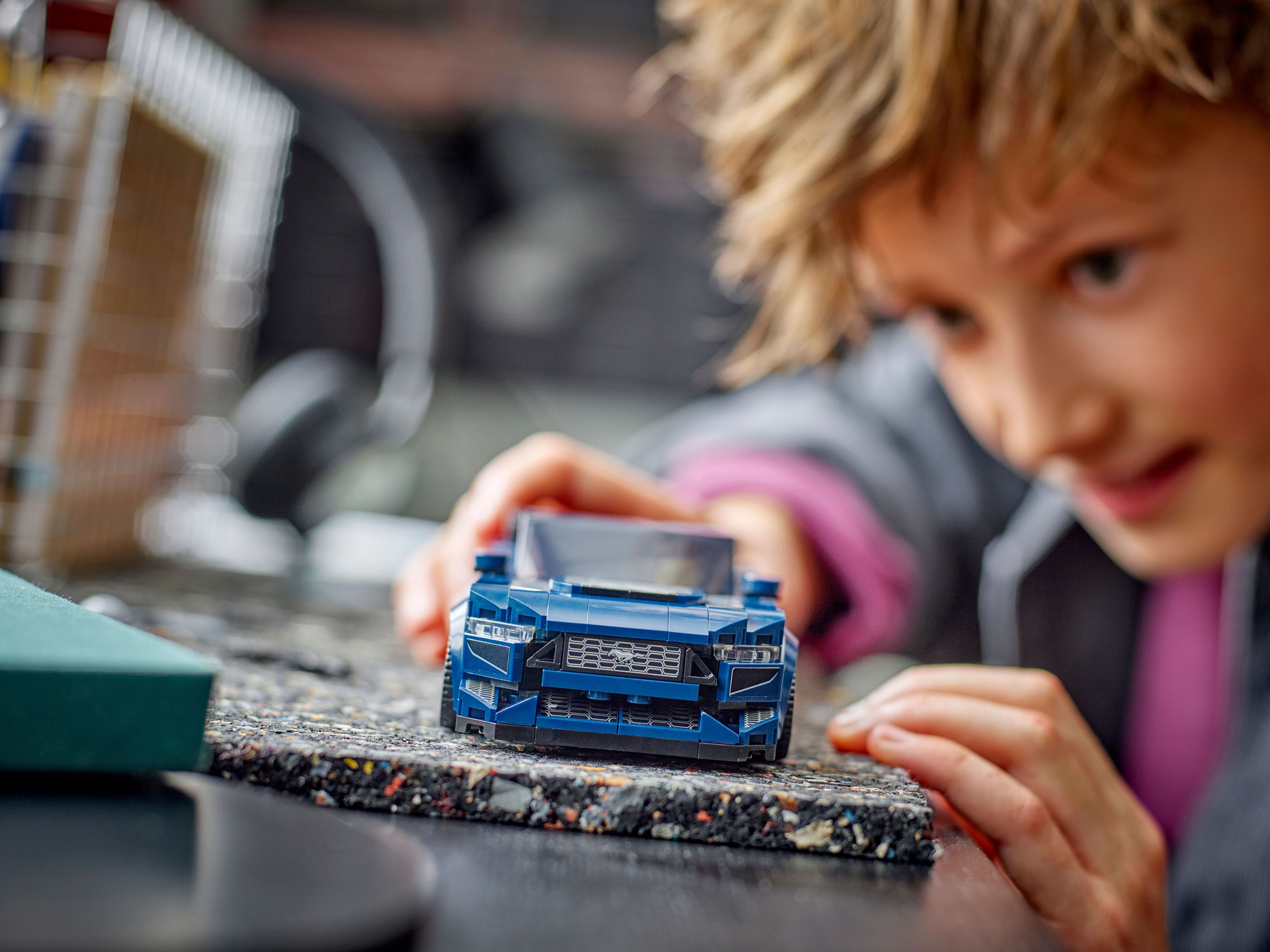 LEGO Speed ​​Champions Спортивный автомобиль Ford Mustang Dark Horse фото 10