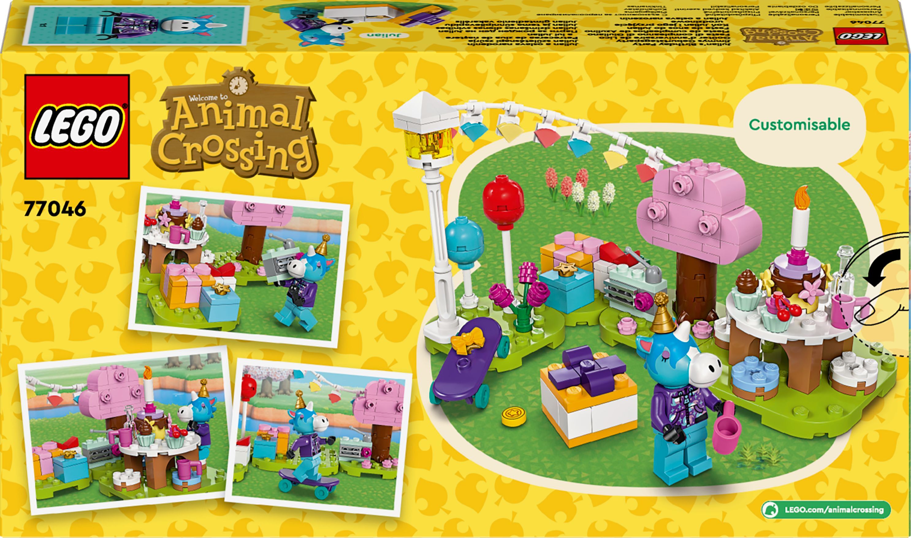 LEGO 77046 Animal Crossing Вечеринка по случаю дня рождения Julian фото 13