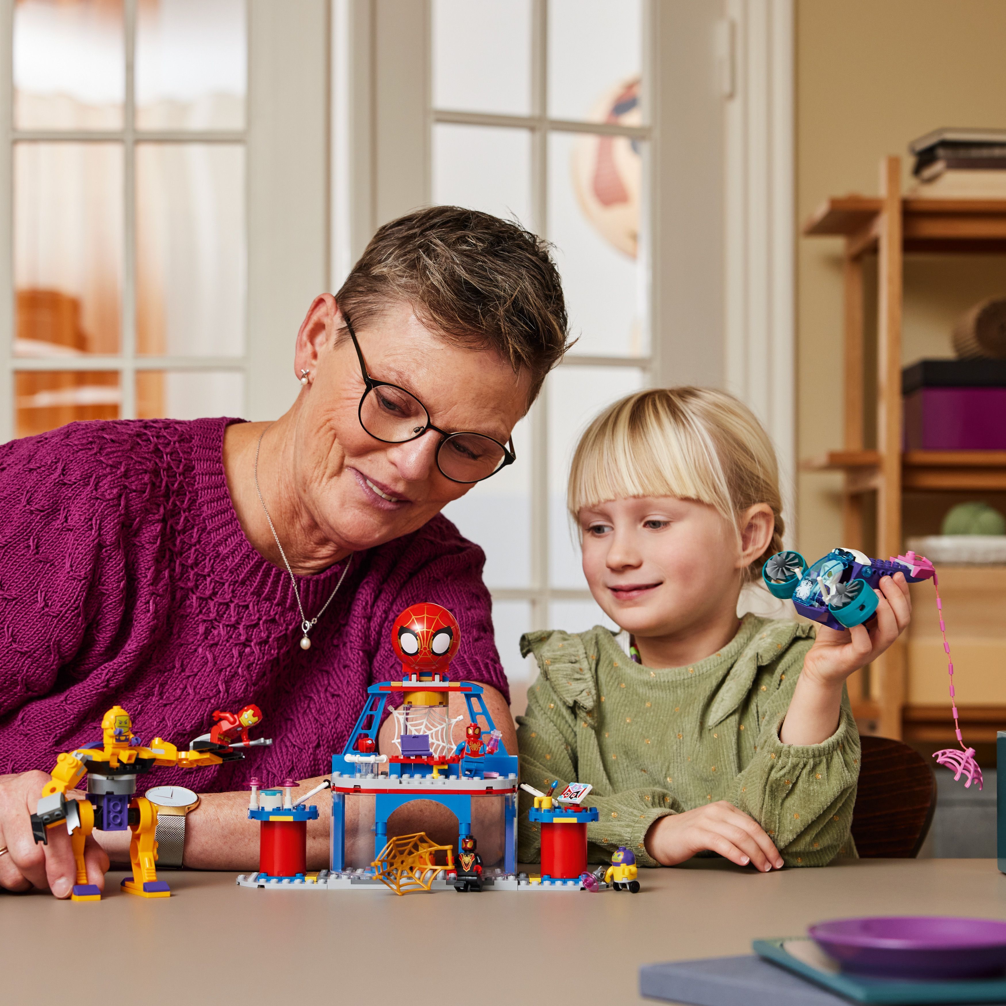 LEGO 10794 Spidey Паутинная штаб-квартира команды Паука фото 8