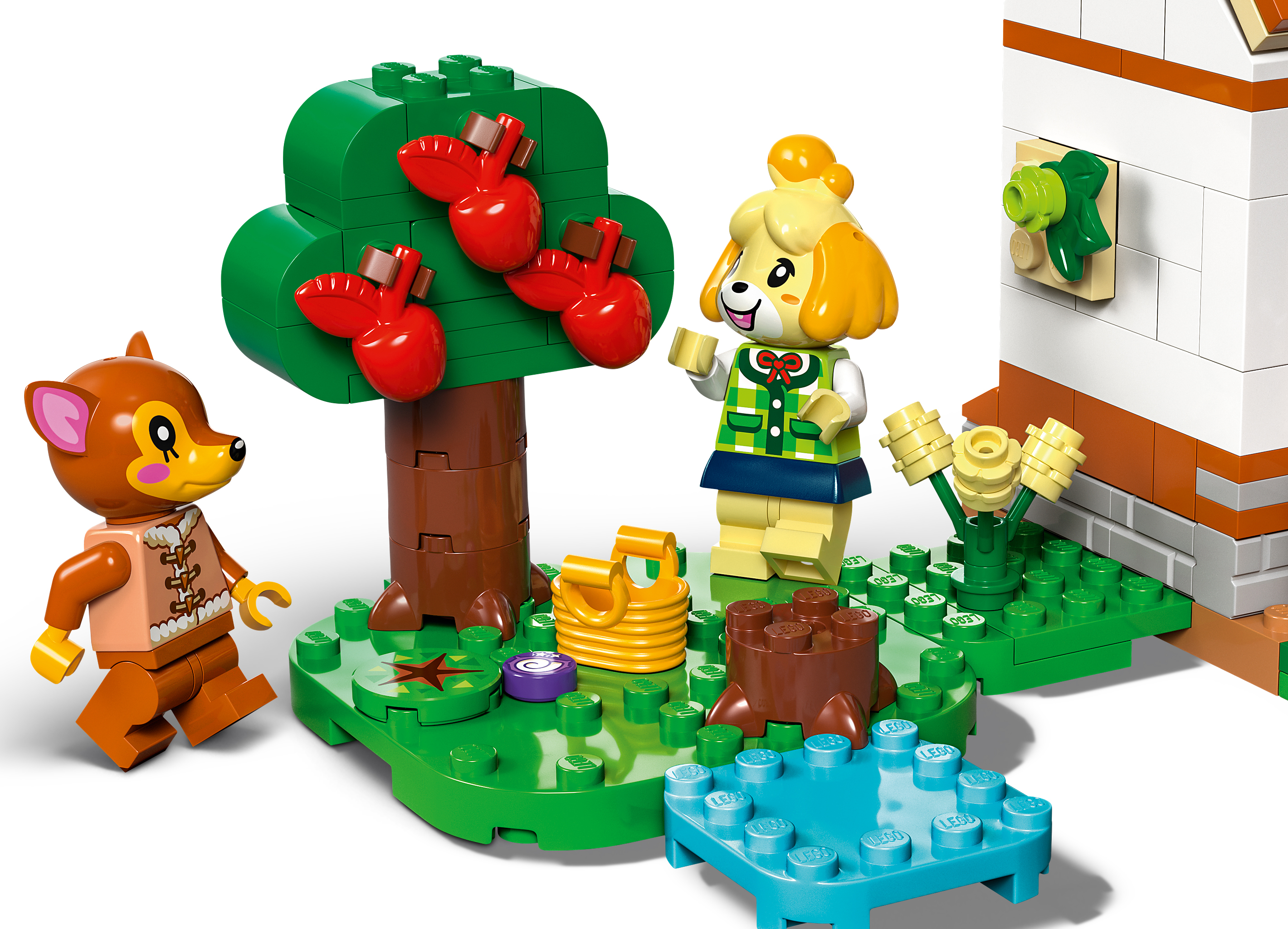 Конструктор LEGO Animal Crossing Візит у гості до Isabelleфото11