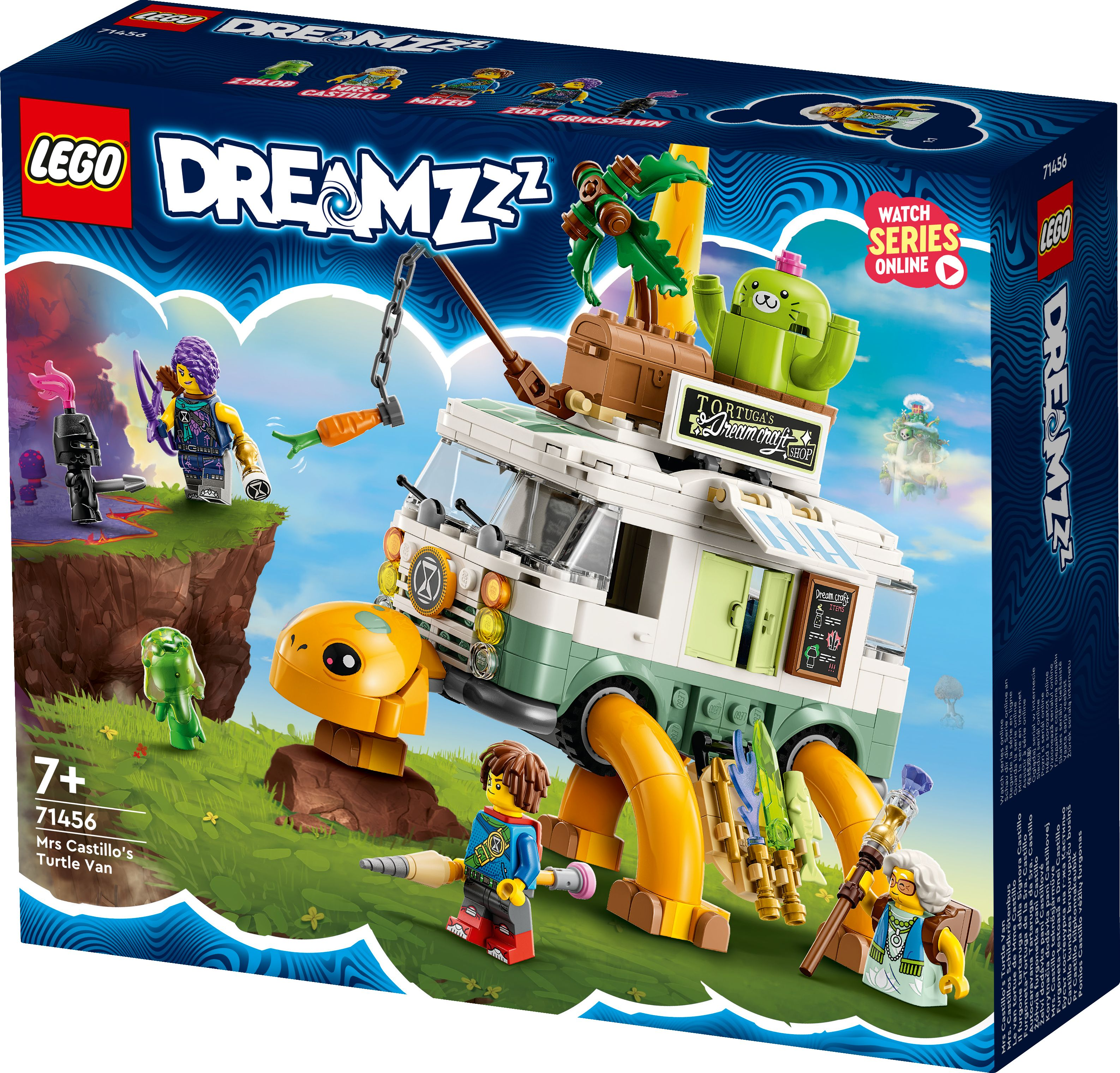 Конструктор LEGO DREAMZzz™ Фургон Черепаха госпожа Кастильо фото 3