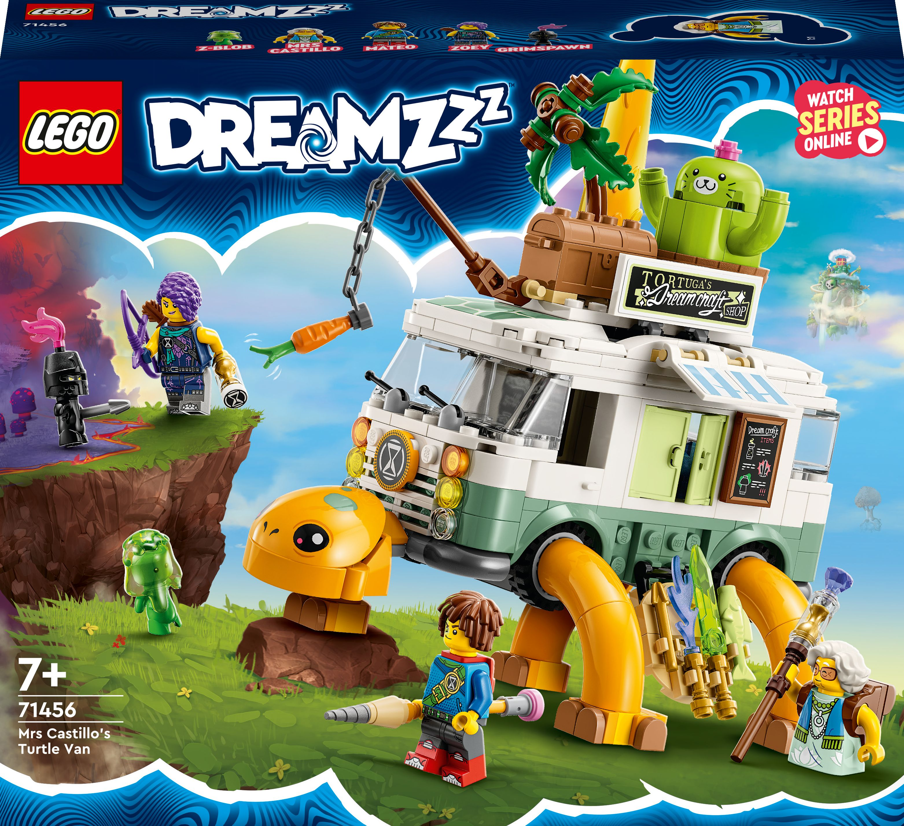 Конструктор LEGO DREAMZzz™ Фургон Черепаха пані Кастільофото2