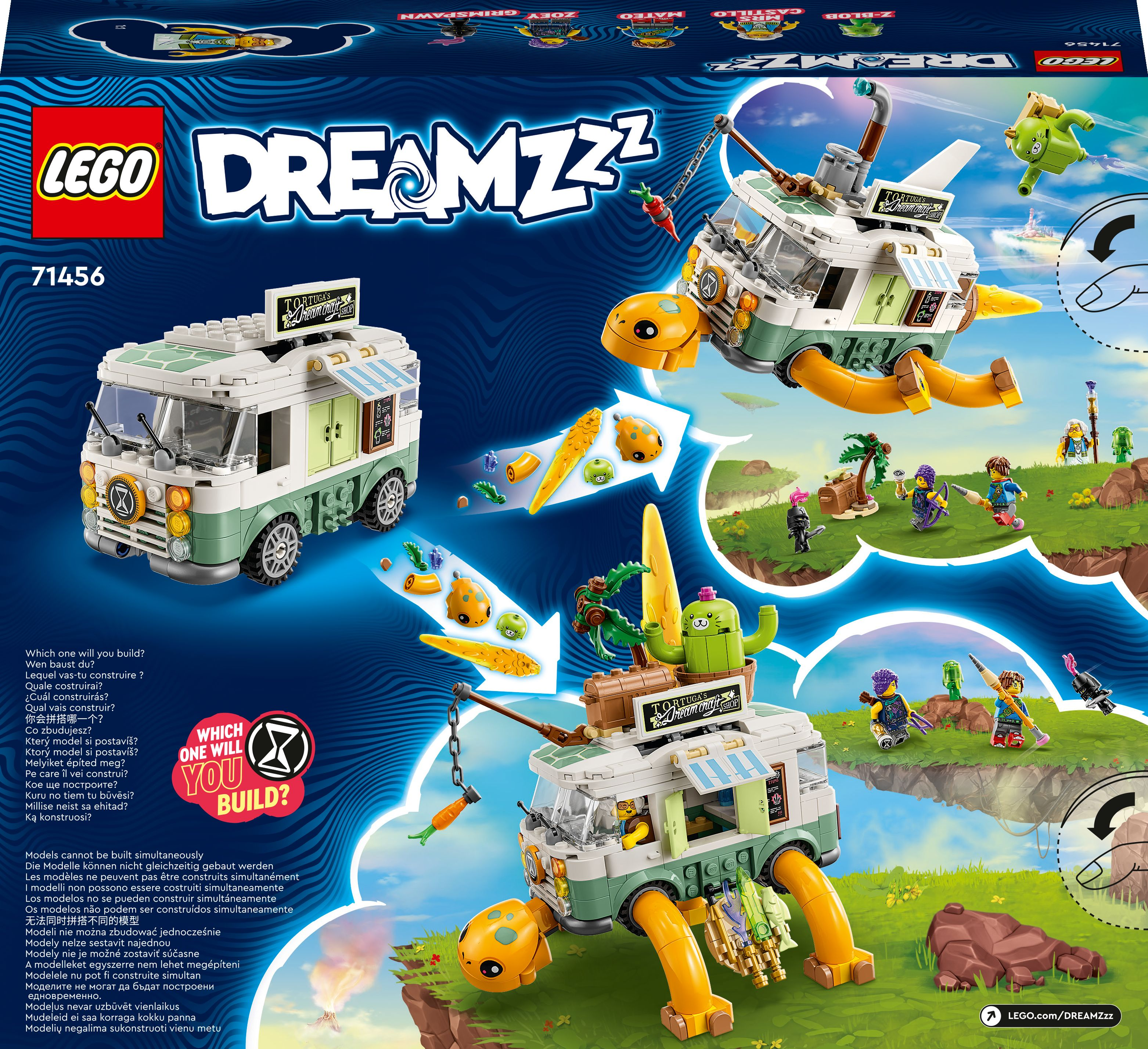 Конструктор LEGO DREAMZzz™ Фургон Черепаха госпожа Кастильо фото 31
