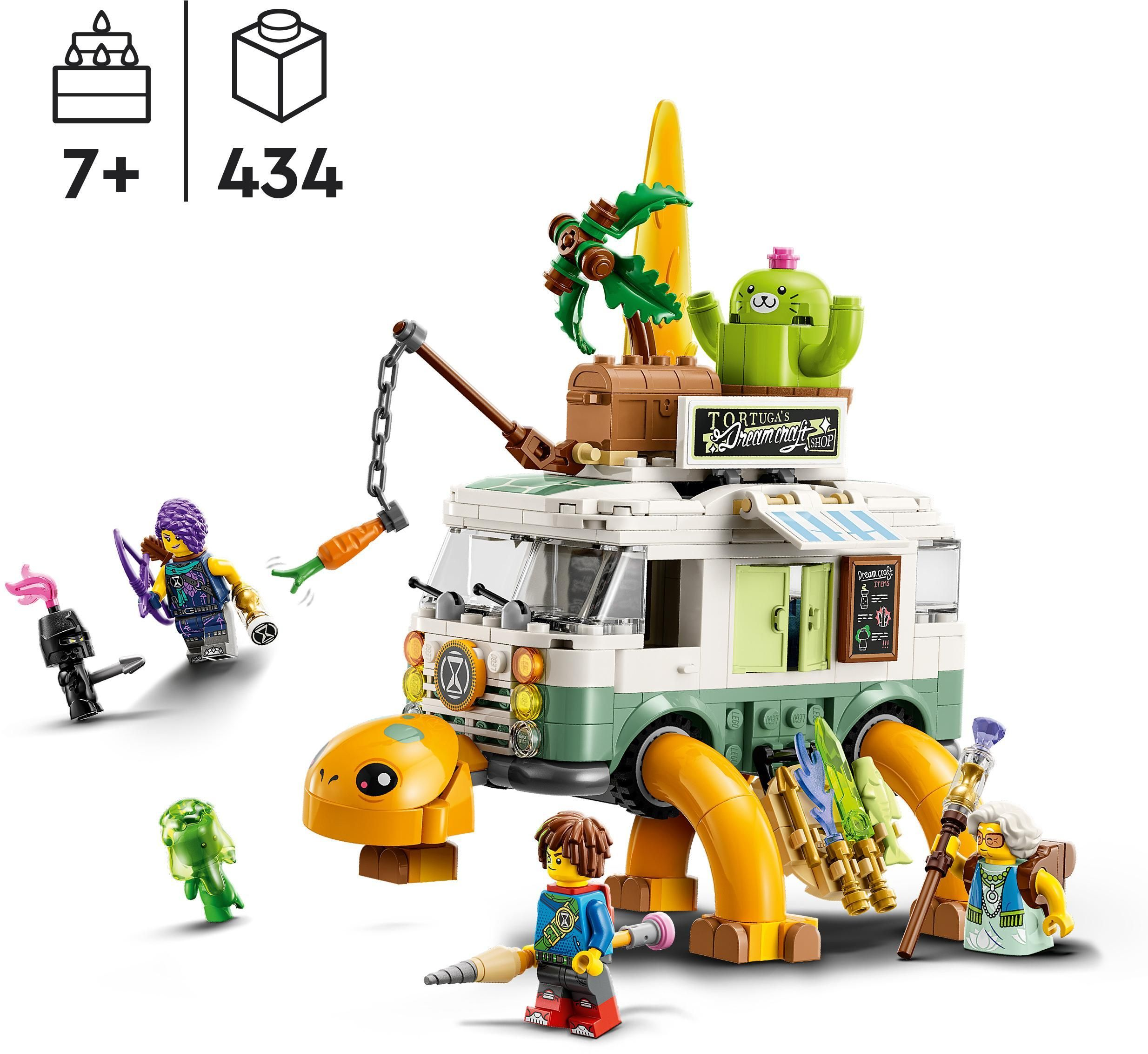 Конструктор LEGO DREAMZzz™ Фургон Черепаха пані Кастільофото4
