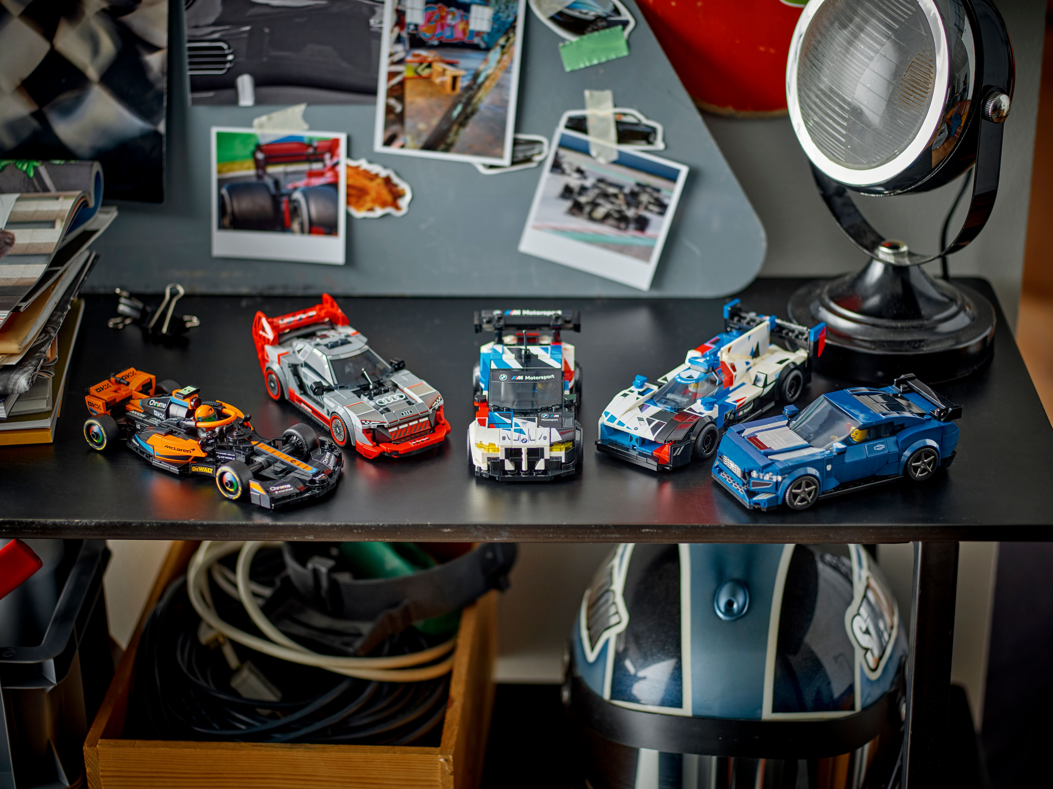 76922 Конструктор LEGO Speed ​​Champions Автомобили для гонки BMW M4 GT3 и BMW M Hybrid V8 фото 16