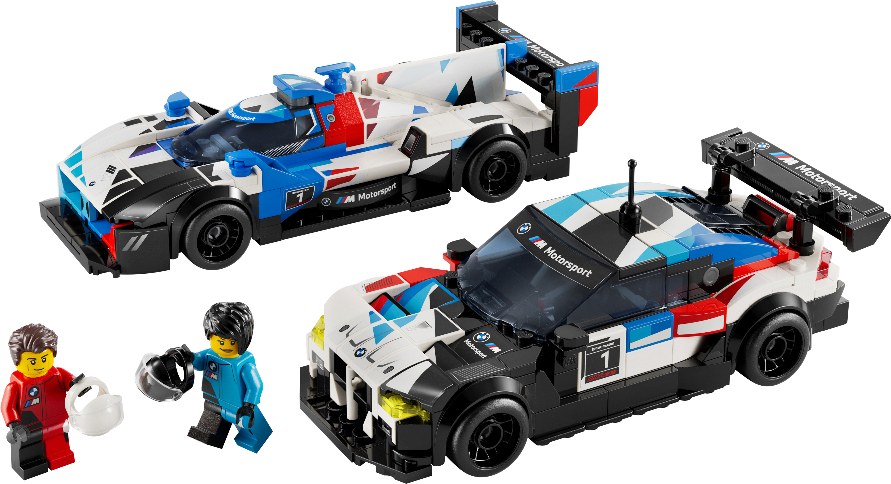 76922 Конструктор LEGO Speed ​​Champions Автомобили для гонки BMW M4 GT3 и BMW M Hybrid V8 фото 4