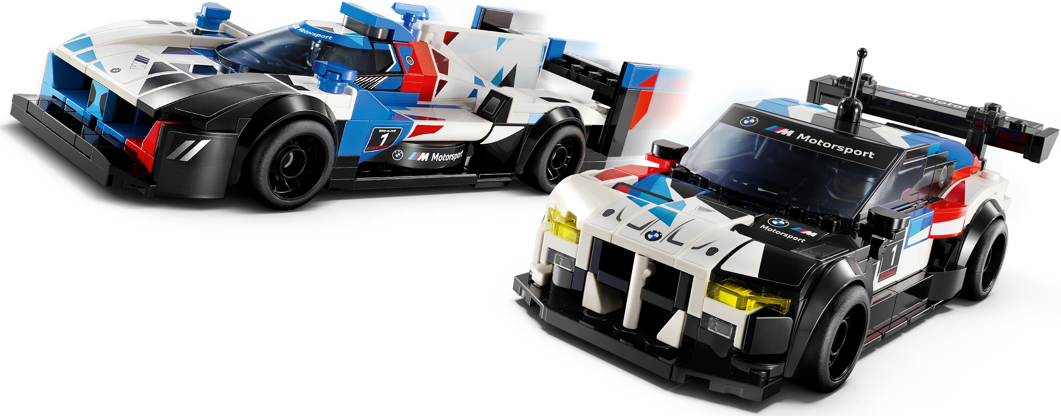 76922 Конструктор LEGO Speed ​​Champions Автомобілі для гонки BMW M4 GT3 та BMW M Hybrid V8фото5