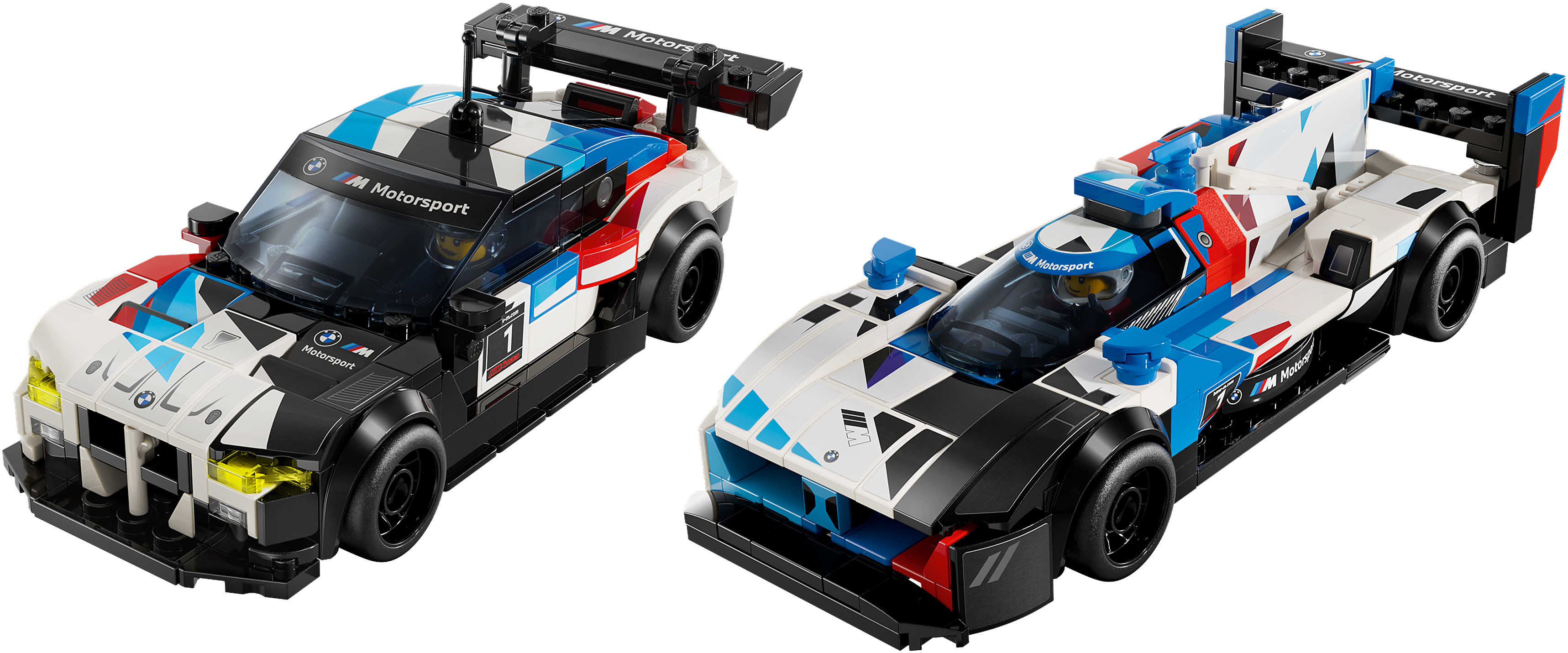 76922 Конструктор LEGO Speed ​​Champions Автомобили для гонки BMW M4 GT3 и BMW M Hybrid V8 фото 7