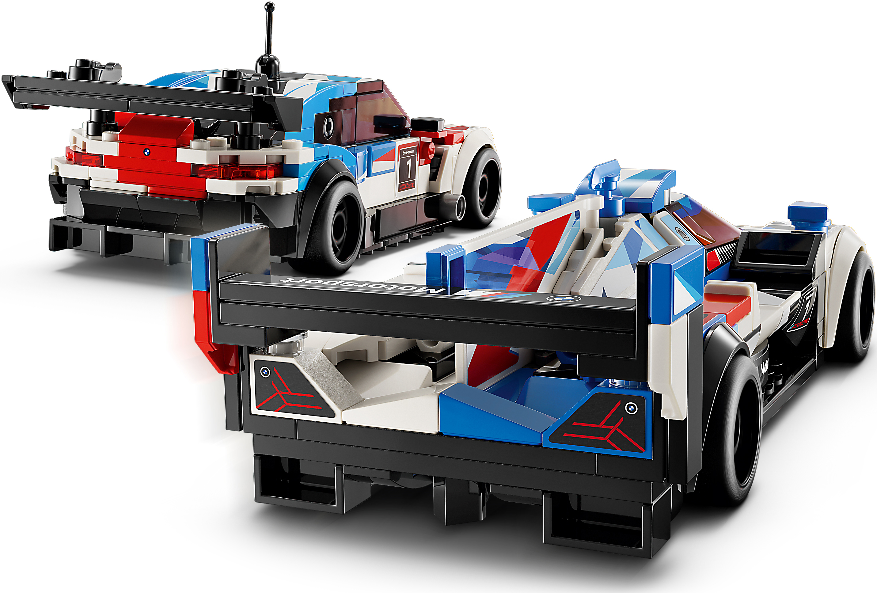 76922 Конструктор LEGO Speed ​​Champions Автомобілі для гонки BMW M4 GT3 та BMW M Hybrid V8фото6