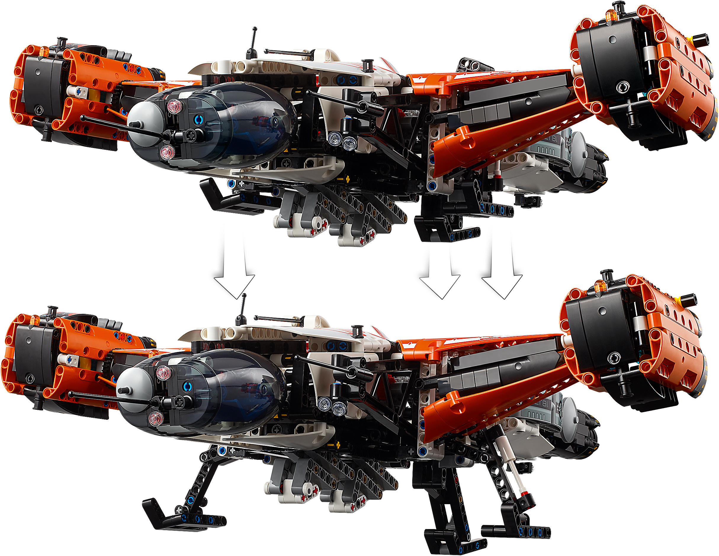 Конструктор LEGO Technic Грузовой космический корабль VTOL LT81 фото 18