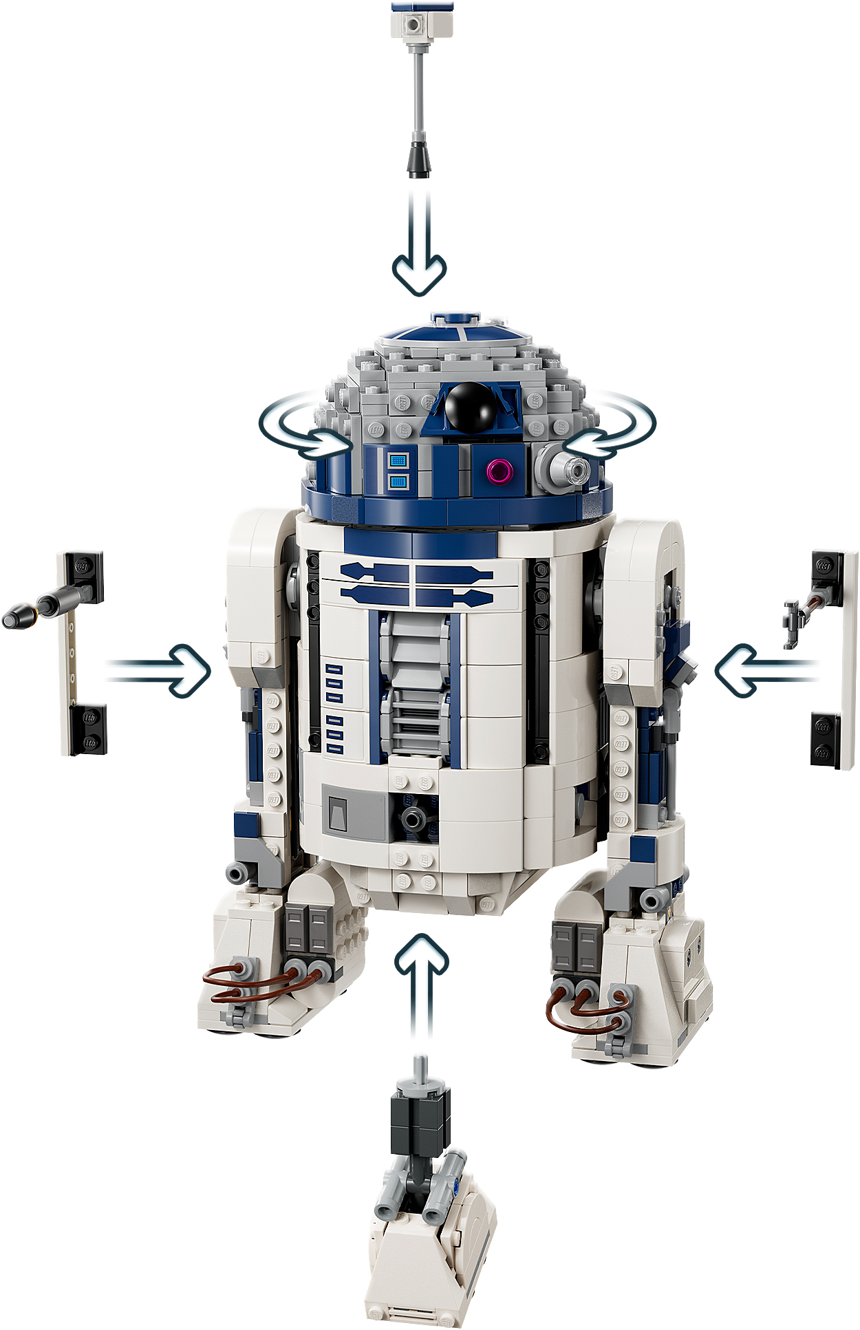 Конструктор LEGO Star Wars R2-D2фото7