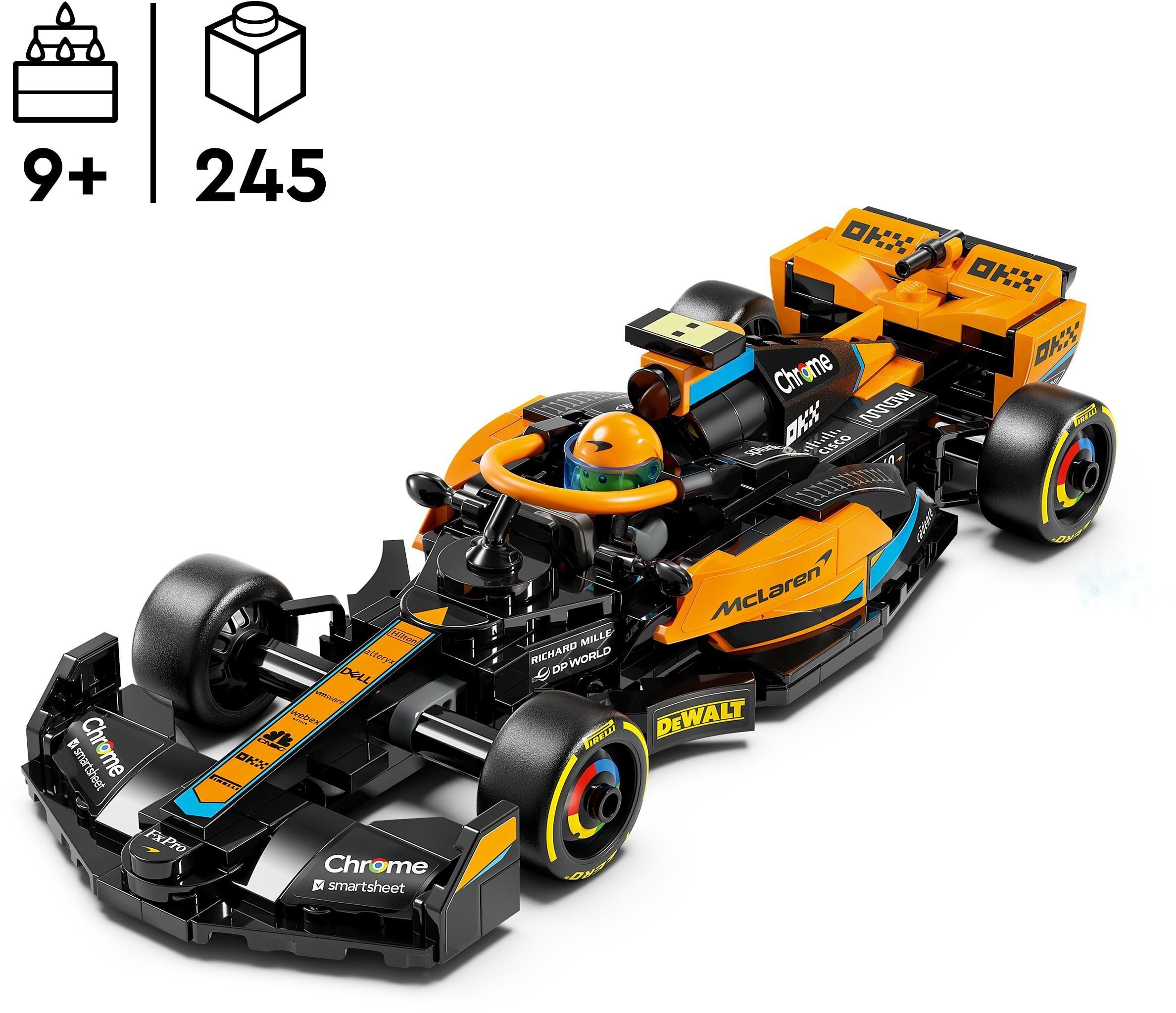 LEGO 76919 Speed Champions Автомобиль для гонок 2023 McLaren Formula 1 фото 2