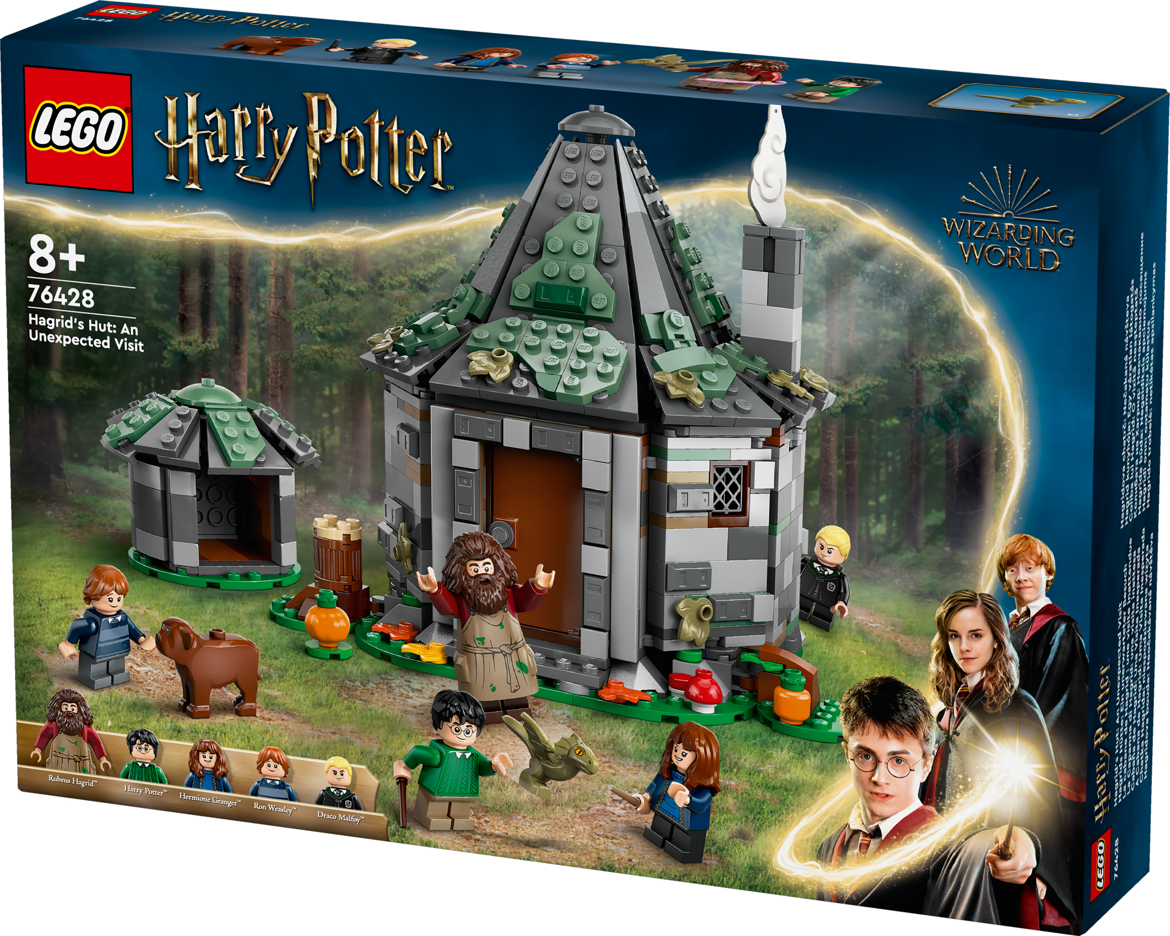 Конструктор LEGO Harry Potter Хата Хагріда: Несподівані гостіфото3