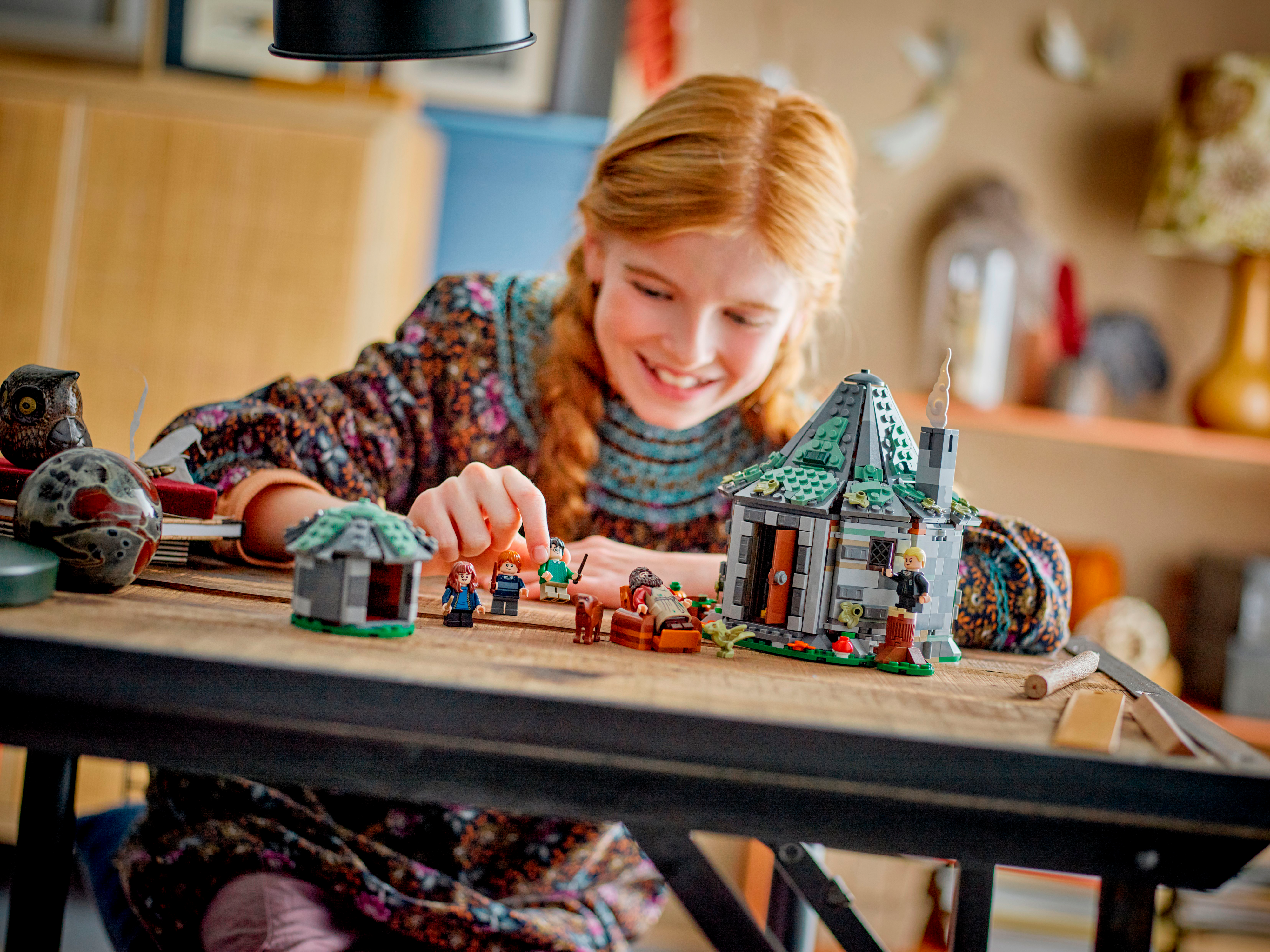 Конструктор LEGO Harry Potter Хижина Хагрида: Неожиданные гости фото 18
