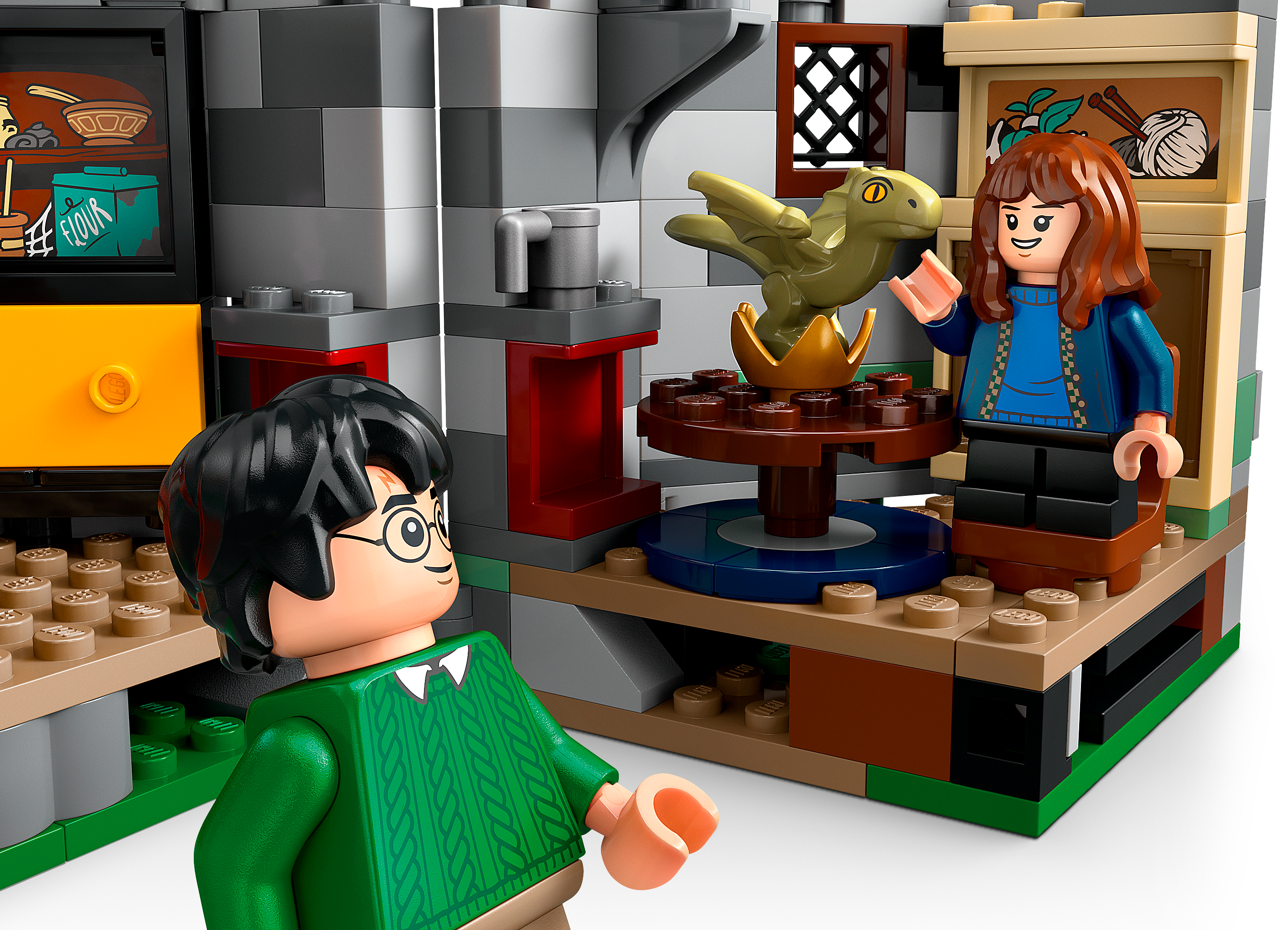 Конструктор LEGO Harry Potter Хата Хагріда: Несподівані гостіфото8