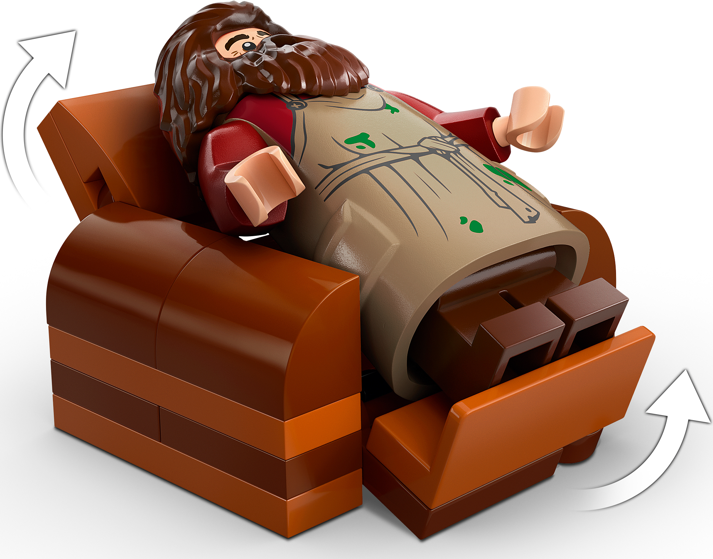 Конструктор LEGO Harry Potter Хата Хагріда: Несподівані гостіфото9
