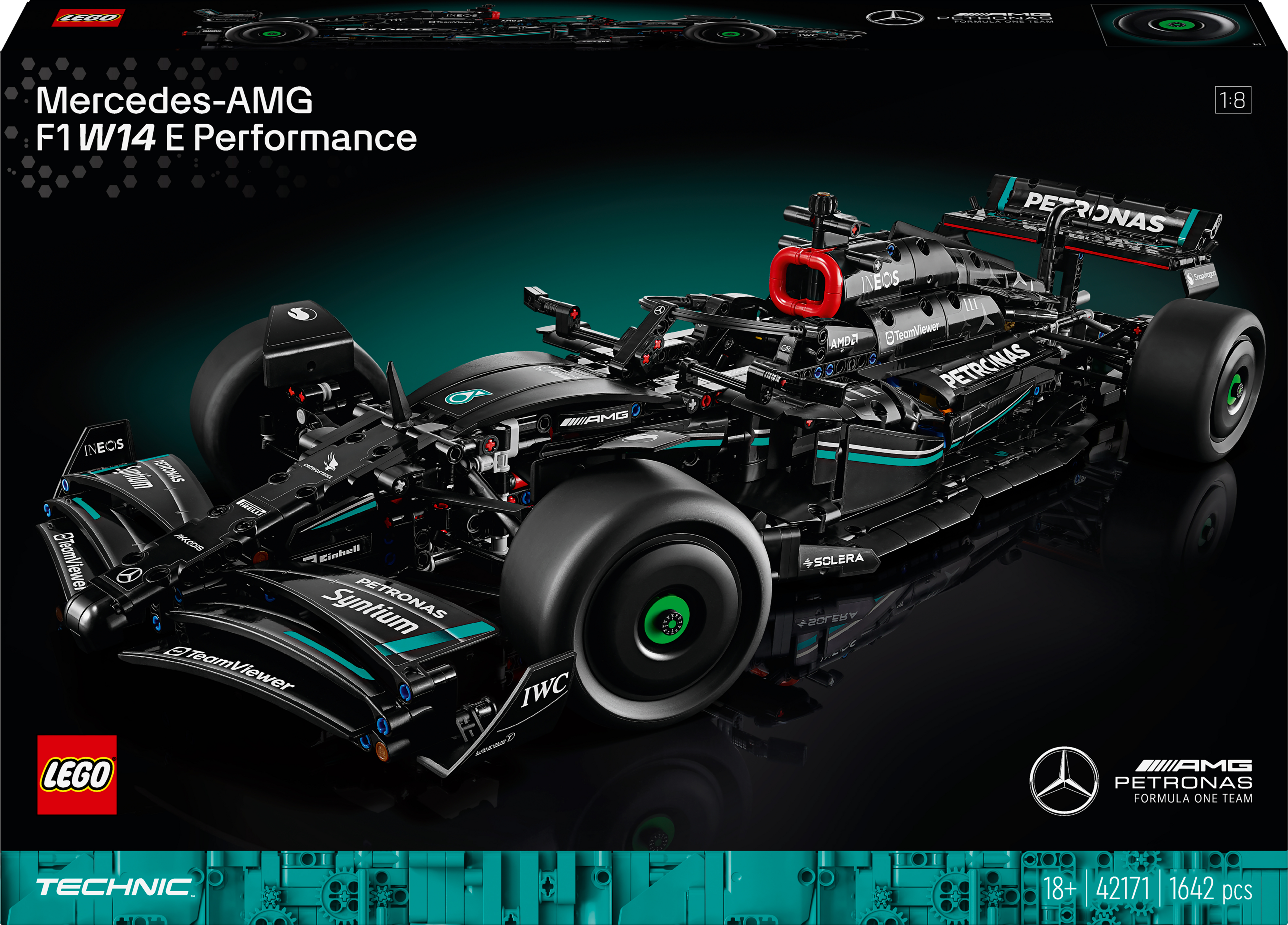 Конструктор LEGO Technic Mercedes-AMG F1 W14 E Performanceфото2