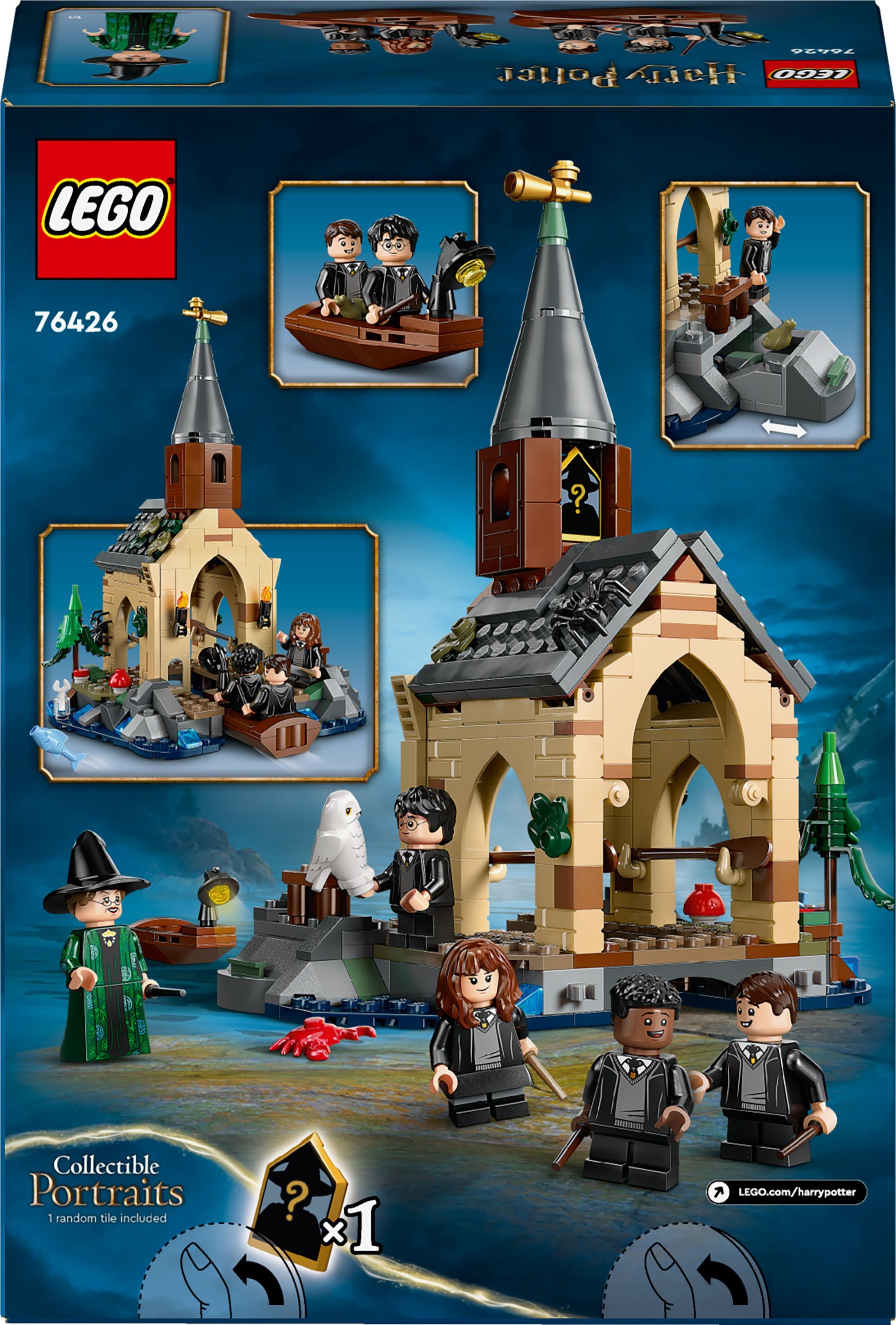 LEGO 76426 Harry Potter Замок Хогвартс. Лодочный эллинг фото 12