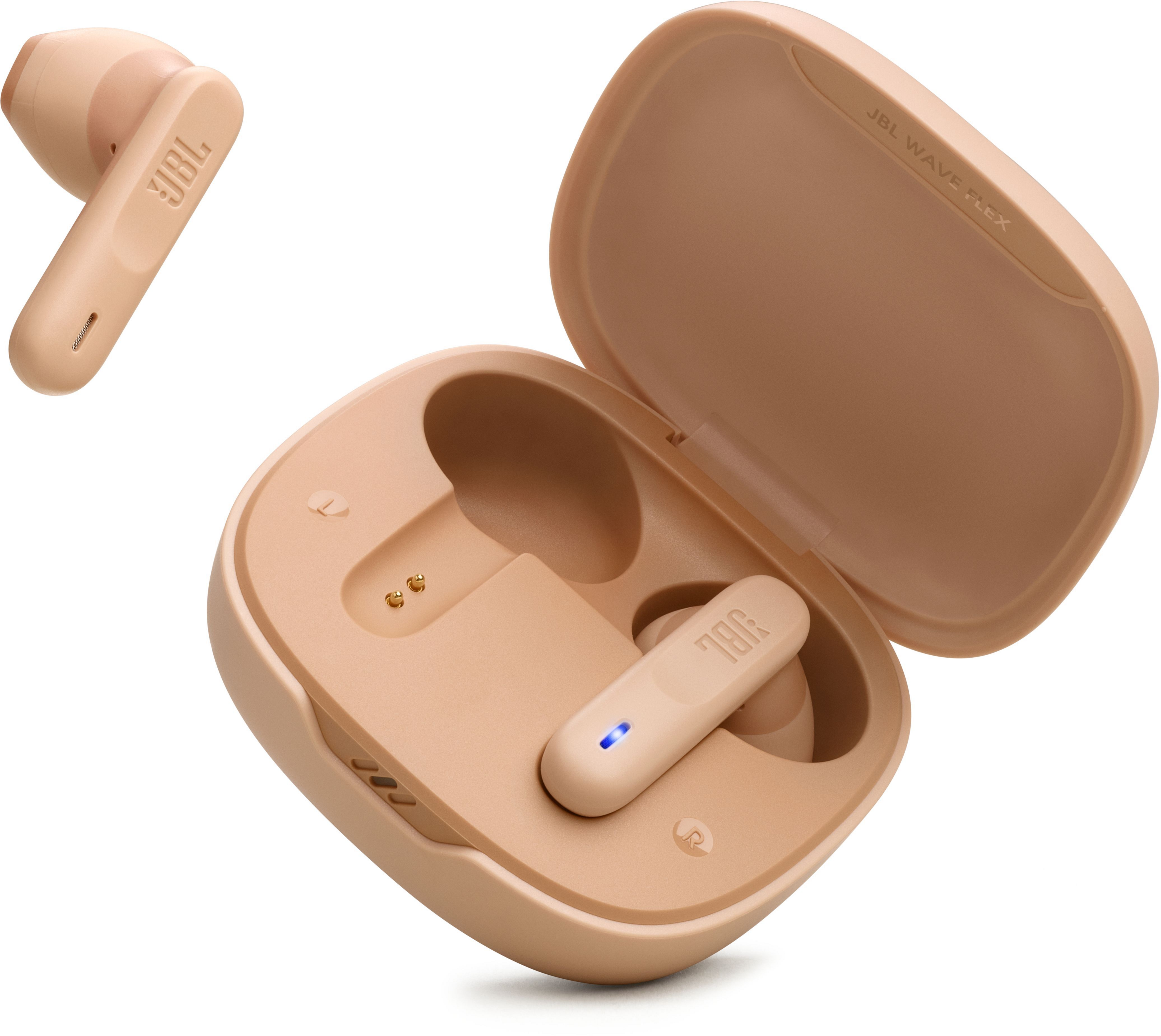 Навушники JBL Wave Flex Beige (JBLWFLEXBEG)фото10