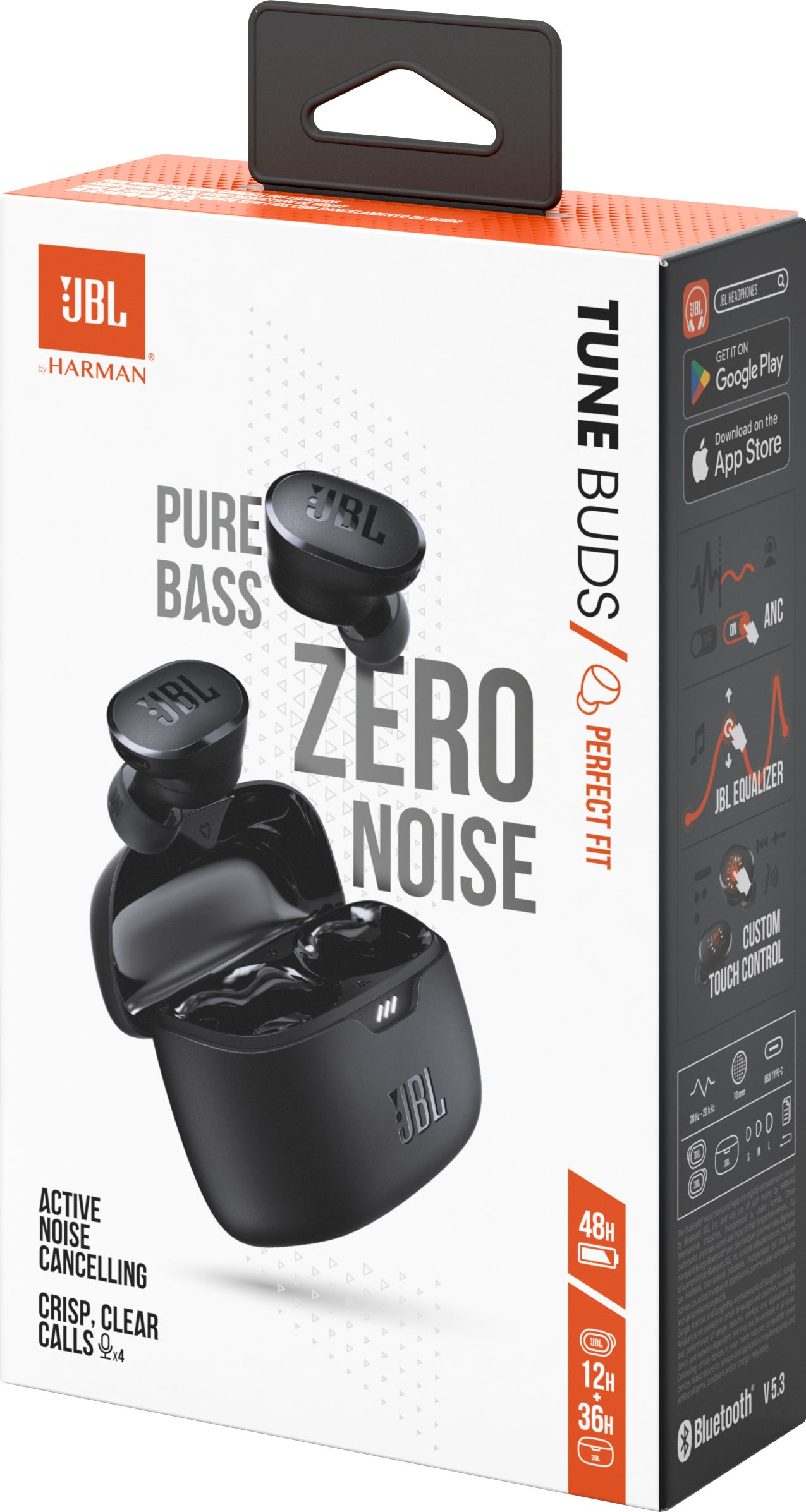 Навушники JBL Tune Buds Black (JBLTBUDSBLK)фото12