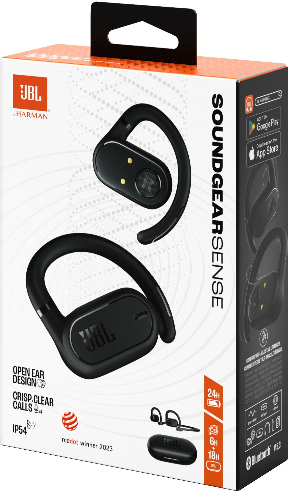 Наушники JBL Soundgear Sense Black (JBLSNDGEARSNSBLK) фото 17