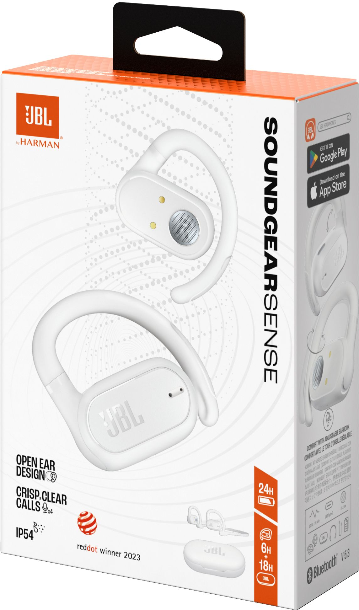 Наушники JBL Soundgear Sense White (JBLSNDGEARSNSWHT) фото 17