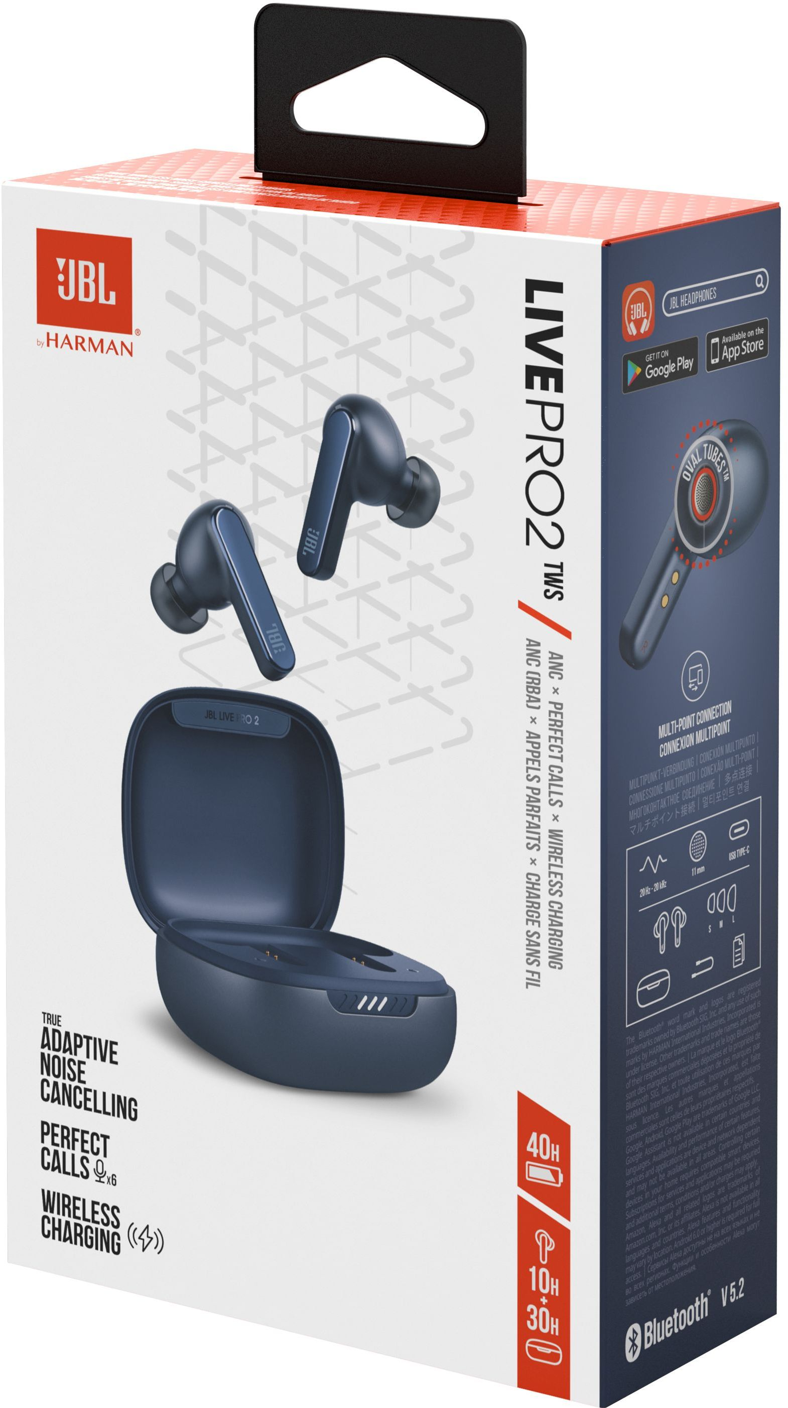 Наушники JBL Live Pro 2 Blue (JBLLIVEPRO2TWSBLU) фото 12