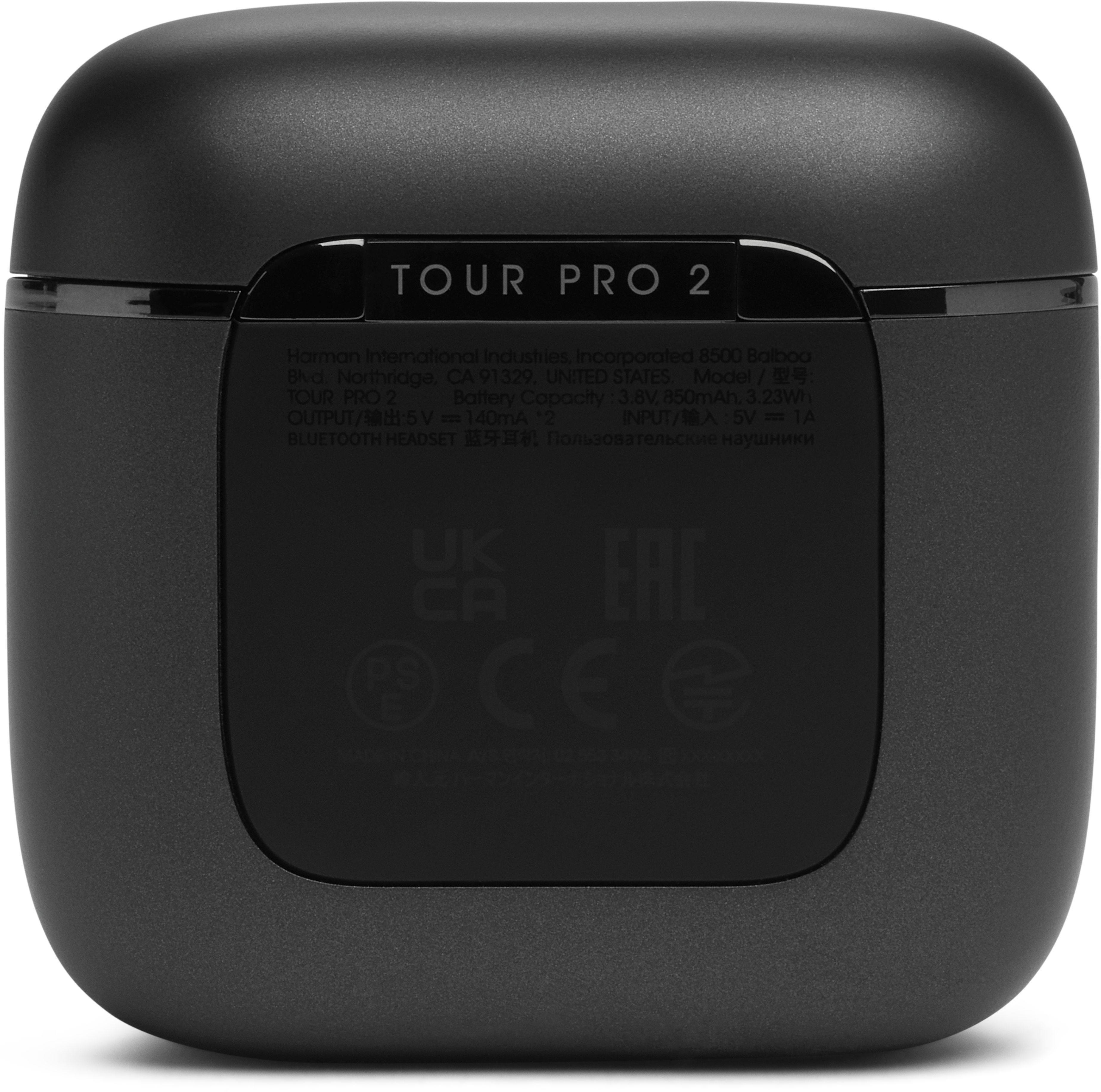 Навушники JBL Tour Pro 2 Black (JBLTOURPRO2BLK)фото7