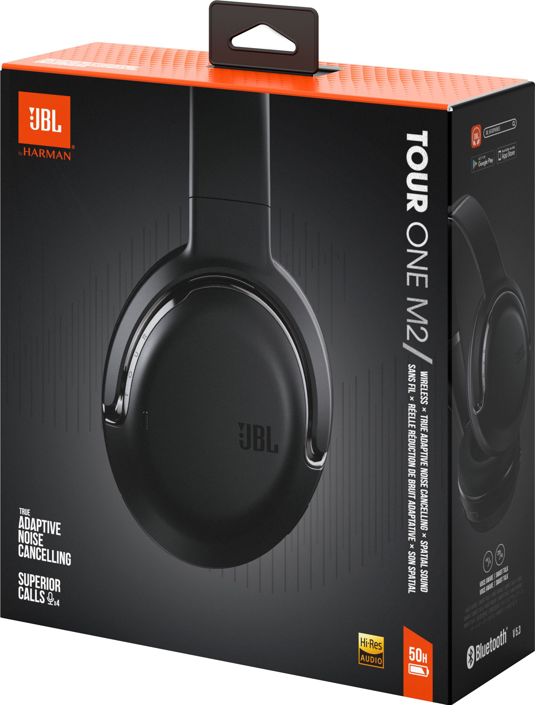 Наушники JBL Tour One M2 Black (JBLTOURONEM2BLK) фото 15