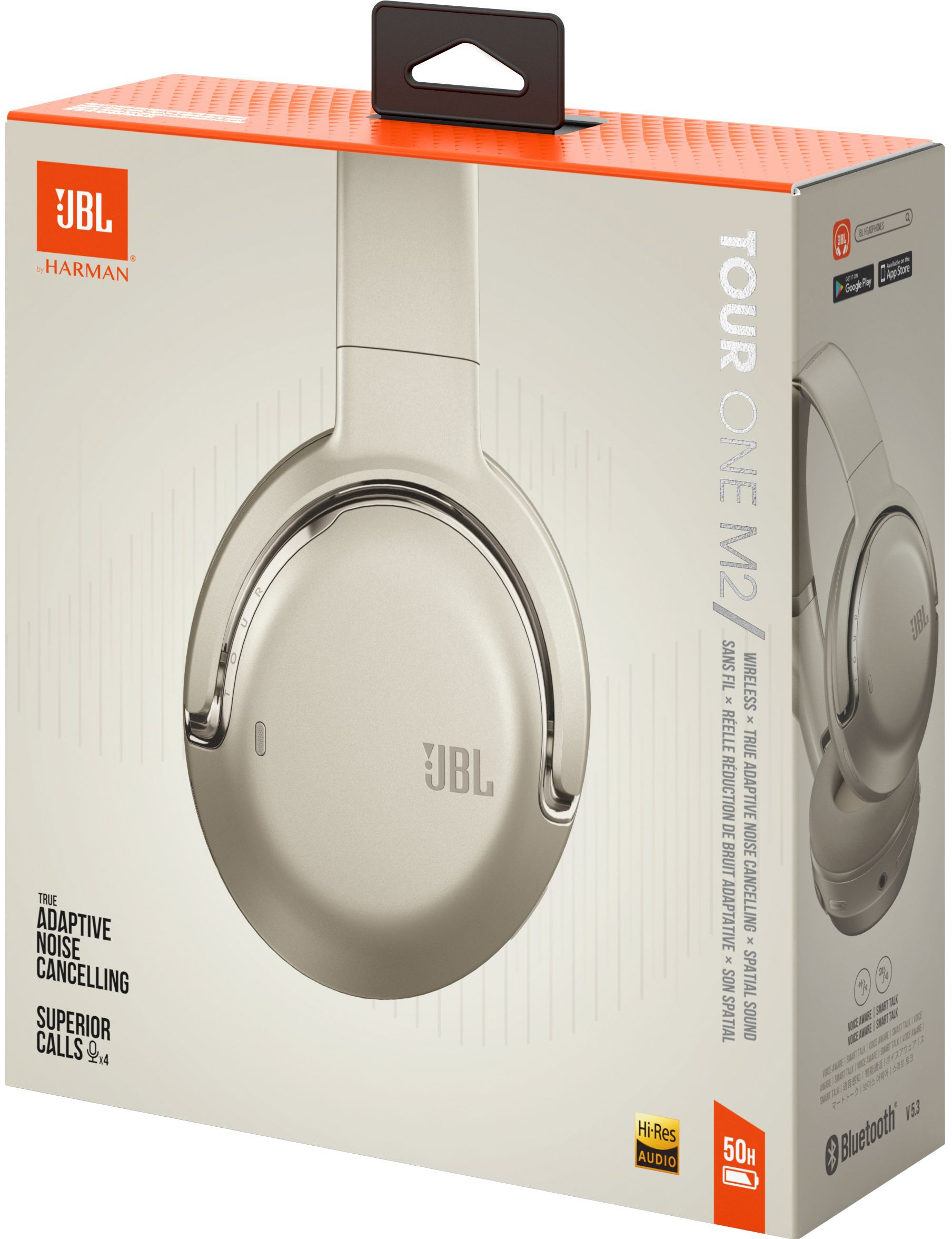 Наушники JBL Tour One M2 Champagne (JBLTOURONEM2CPG) фото 15