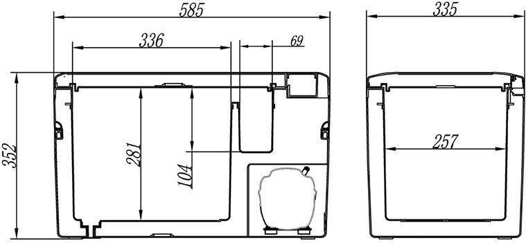 Холодильник автомобільний Brevia 25л (22210)фото11