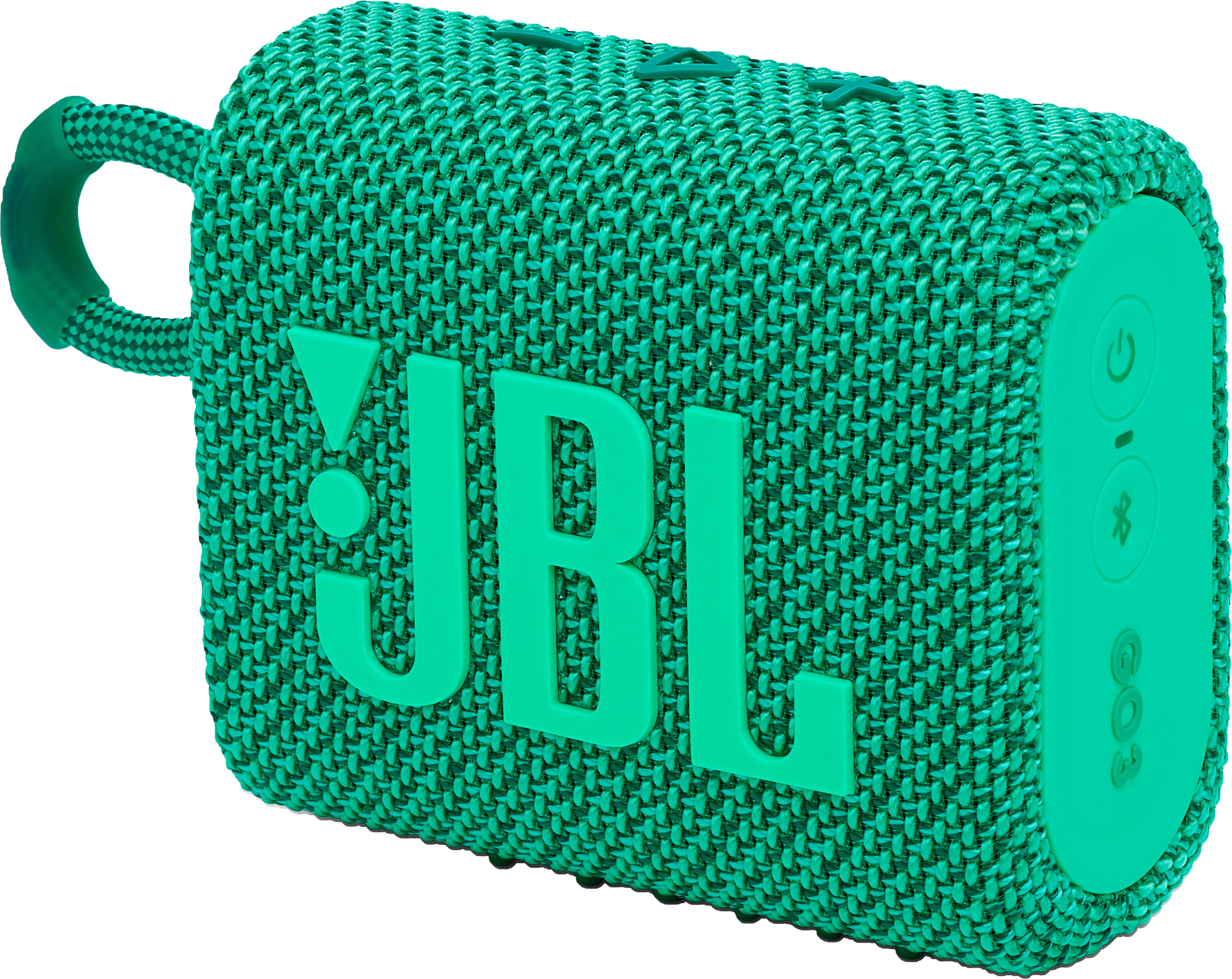 Портативна акустика JBL GO 3 Eco Green (JBLGO3ECOGRN)фото3