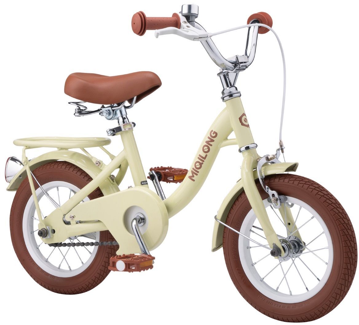 Дитячий велосипед Miqilong LS 12" бежевийфото6